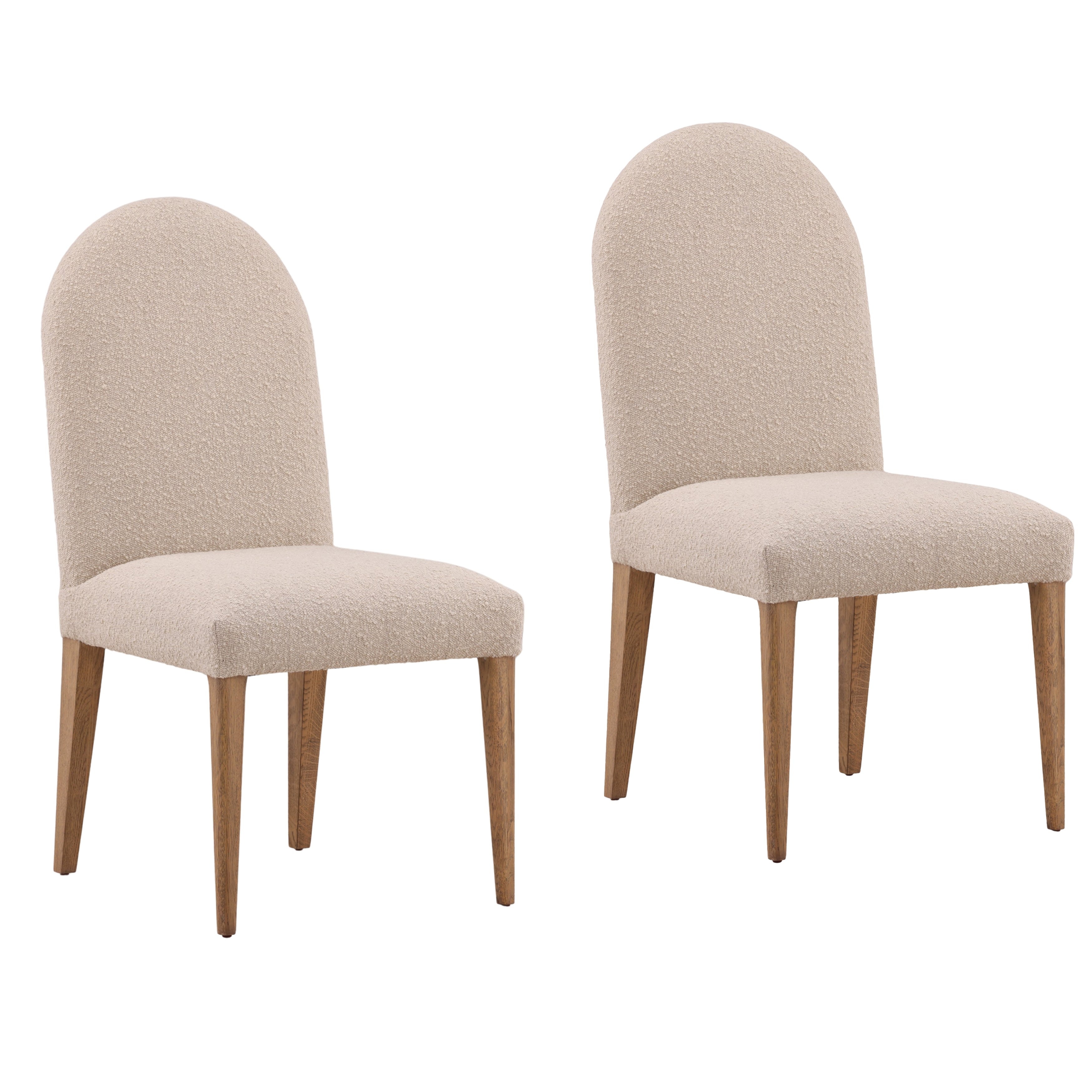 Dovetail Furniture Thema Dining Chair Set of 2 DOV18241-SAND
