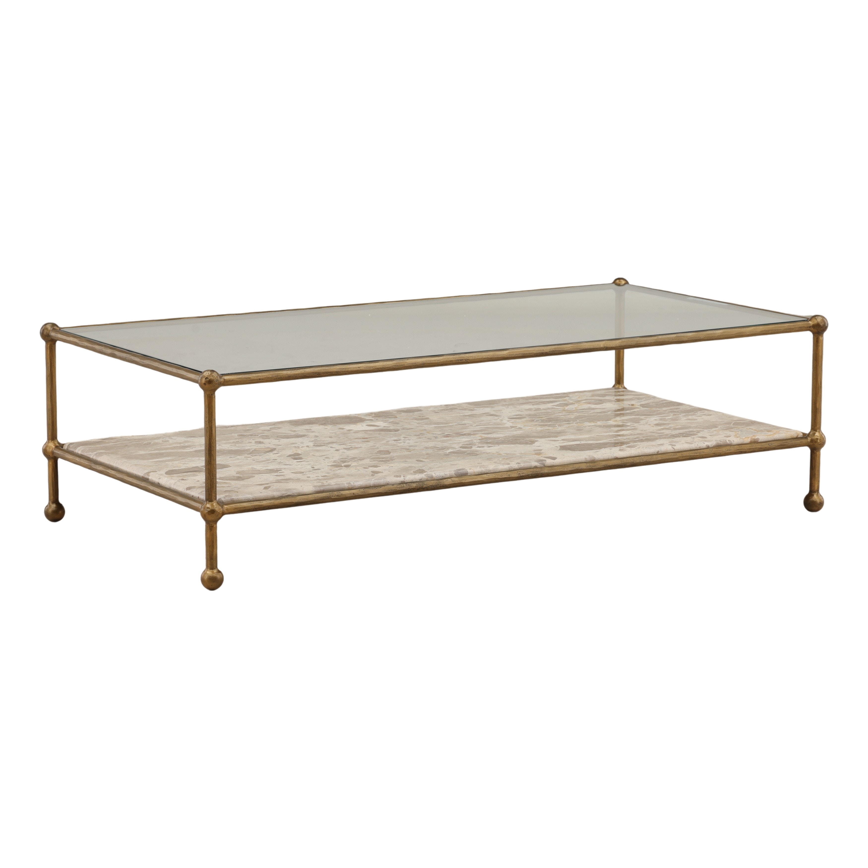 Dovetail Furniture Verto Coffee Table DOV40164-BEIG