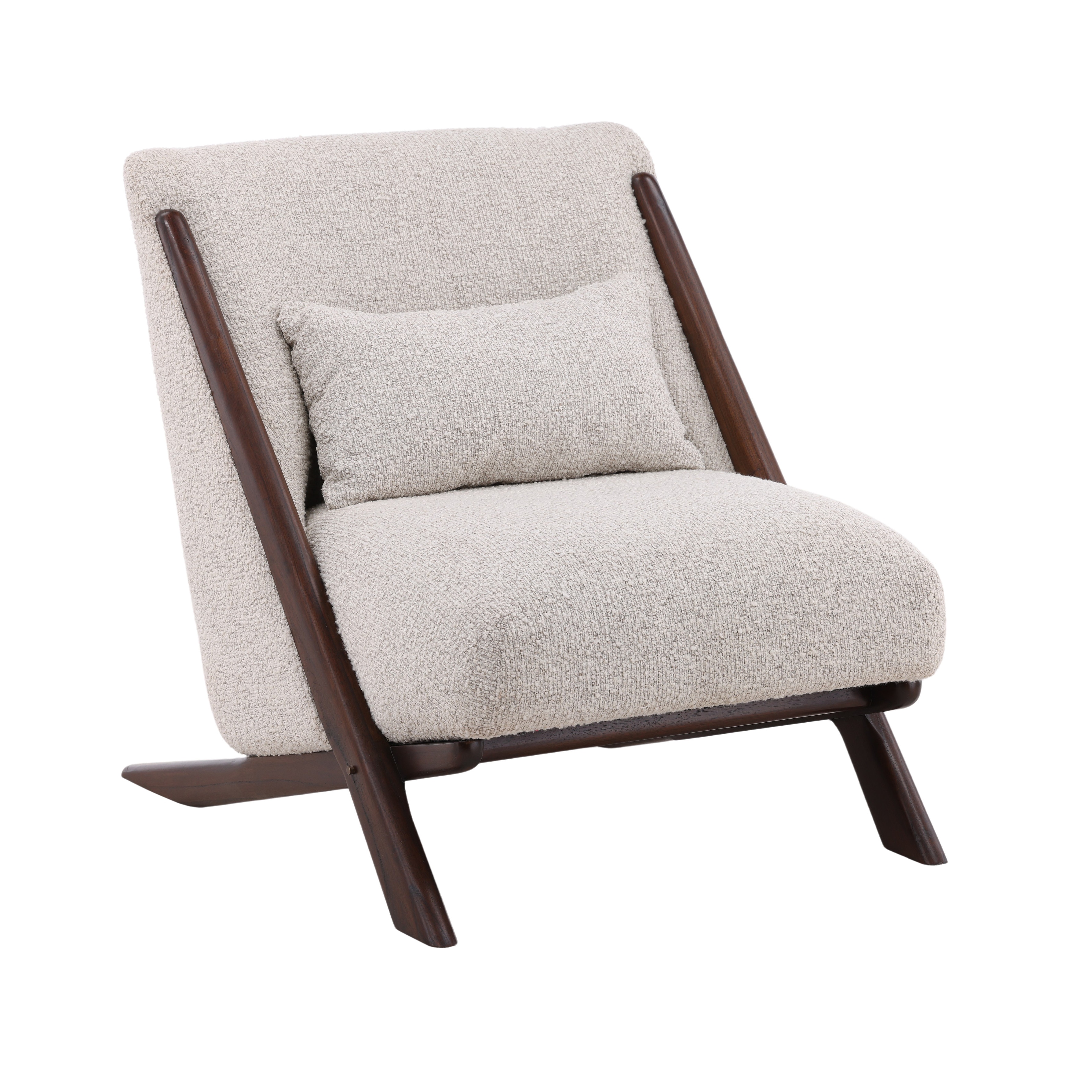 Dovetail Furniture Wesson Occasional Chair DOV11529-CREM