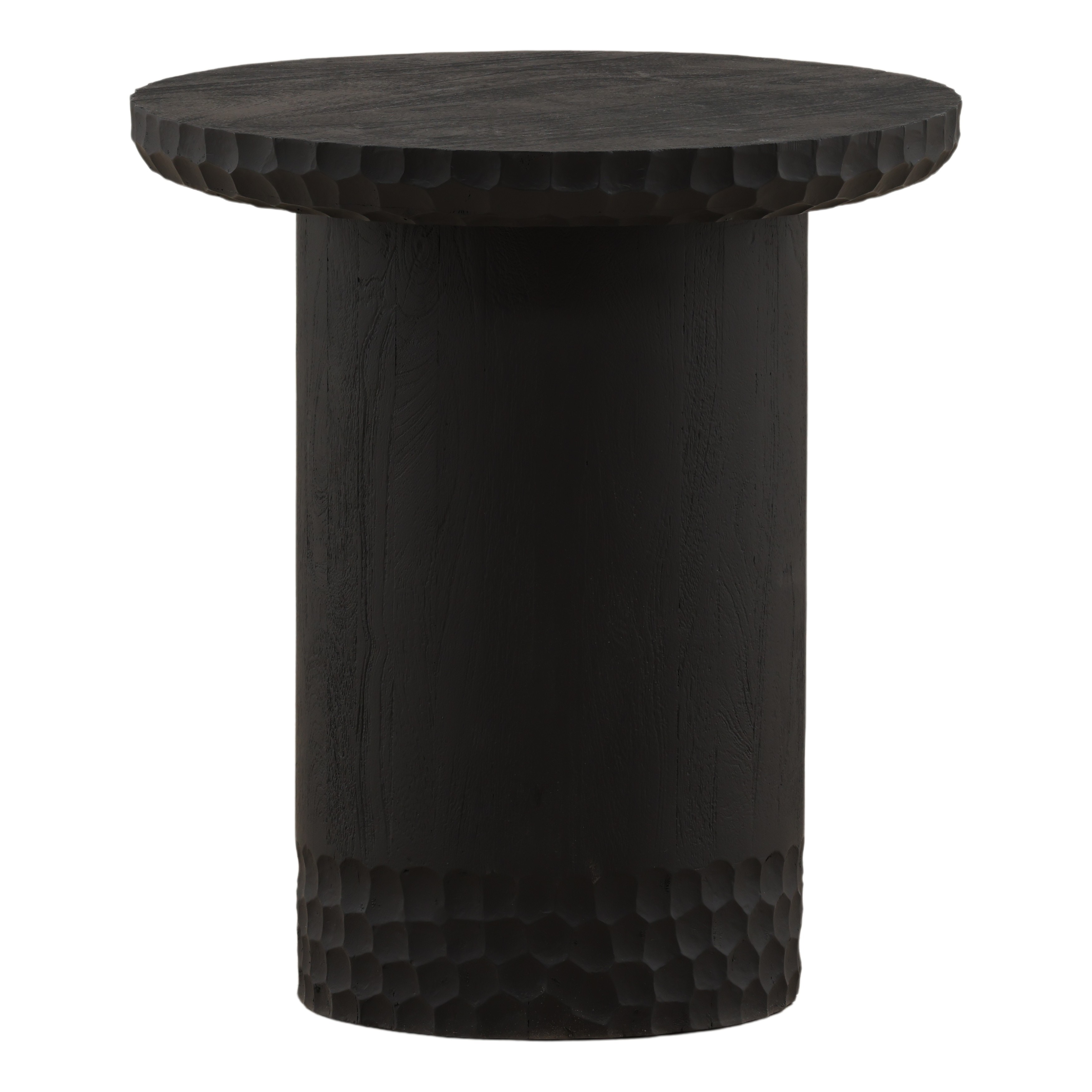 Dovetail Furniture Wilber Side Table DOV16589-BLCK