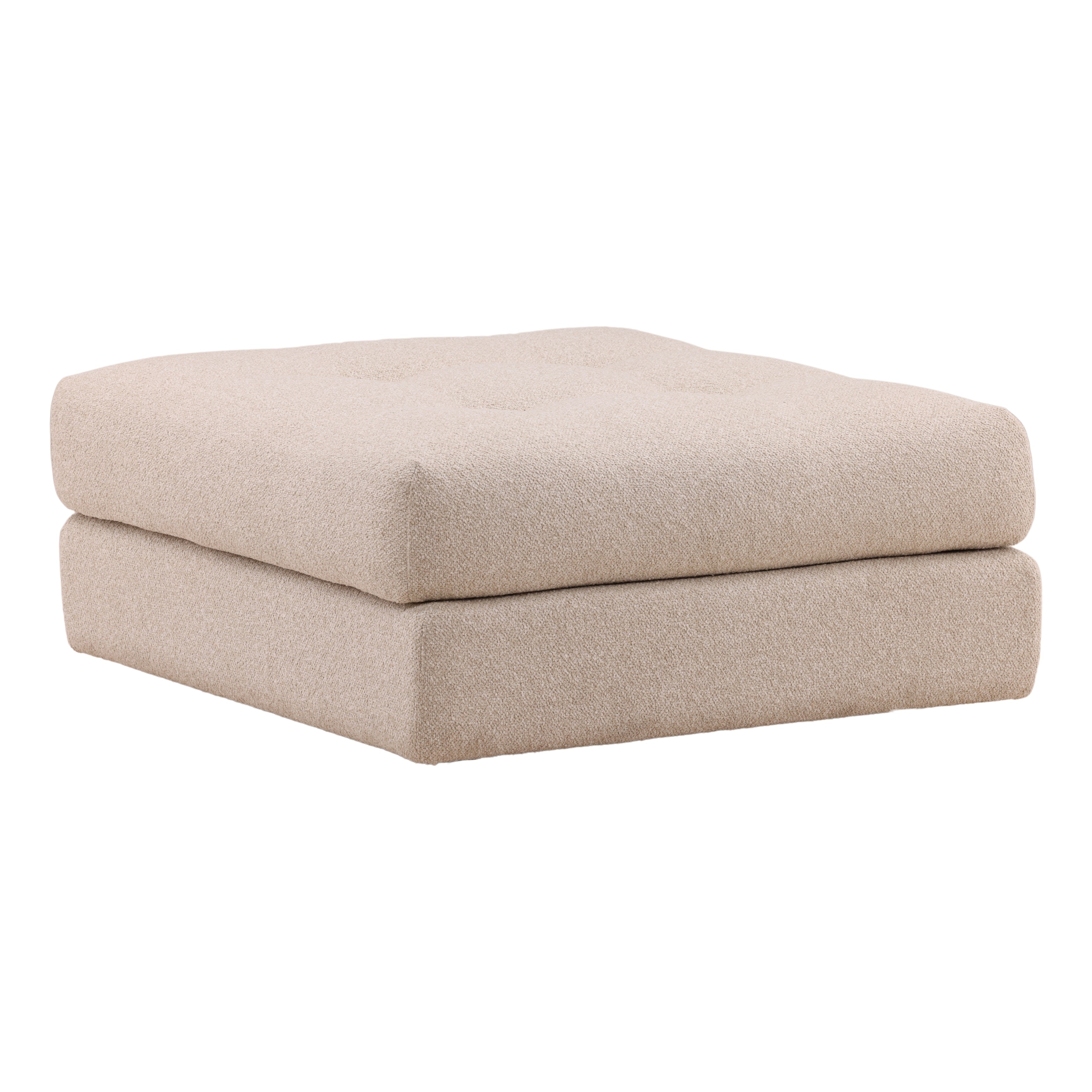 Dovetail Furniture Winslet Ottoman DOV86013-OATM