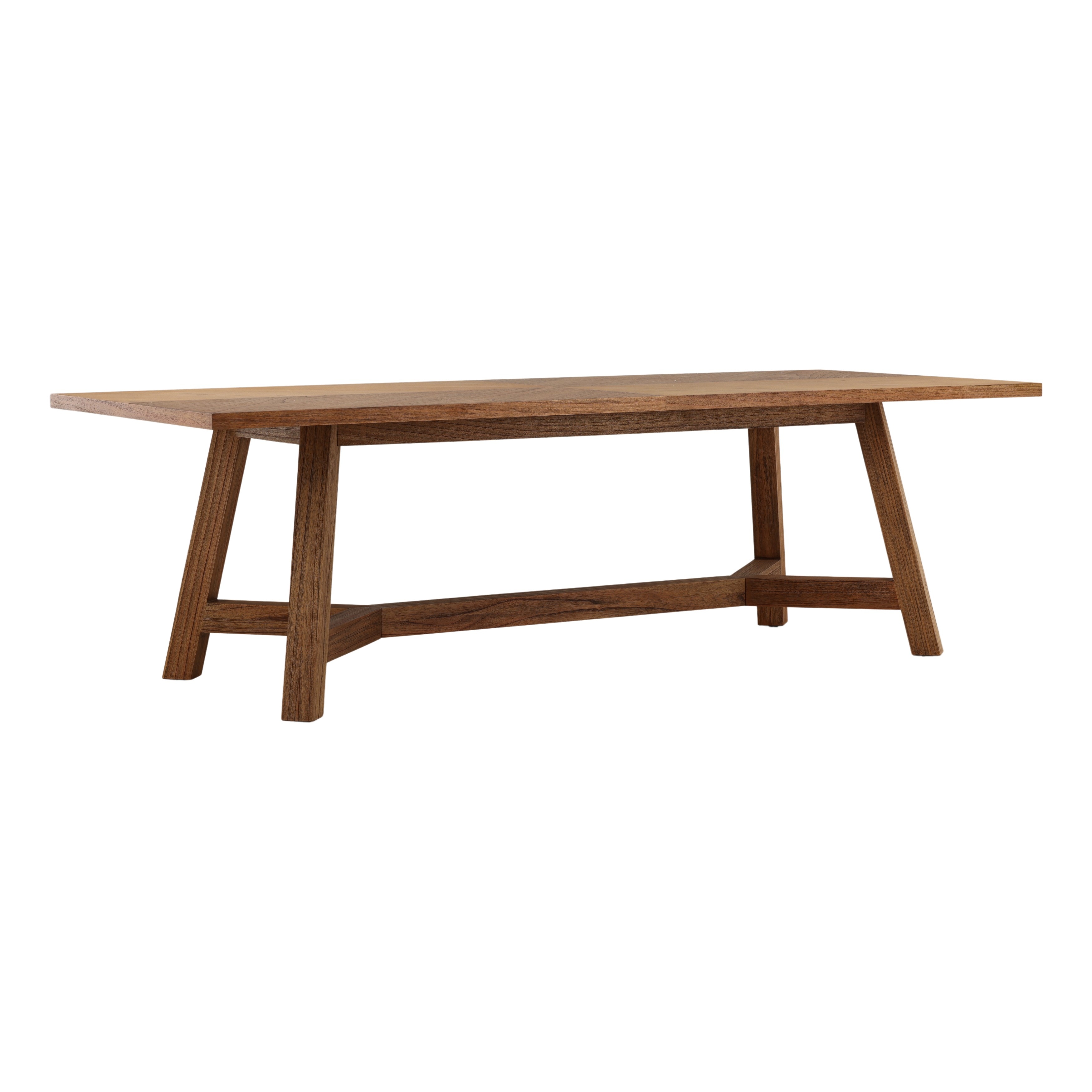 Dovetail Furniture Wrenford Dining Table DOV11650A-BRWN