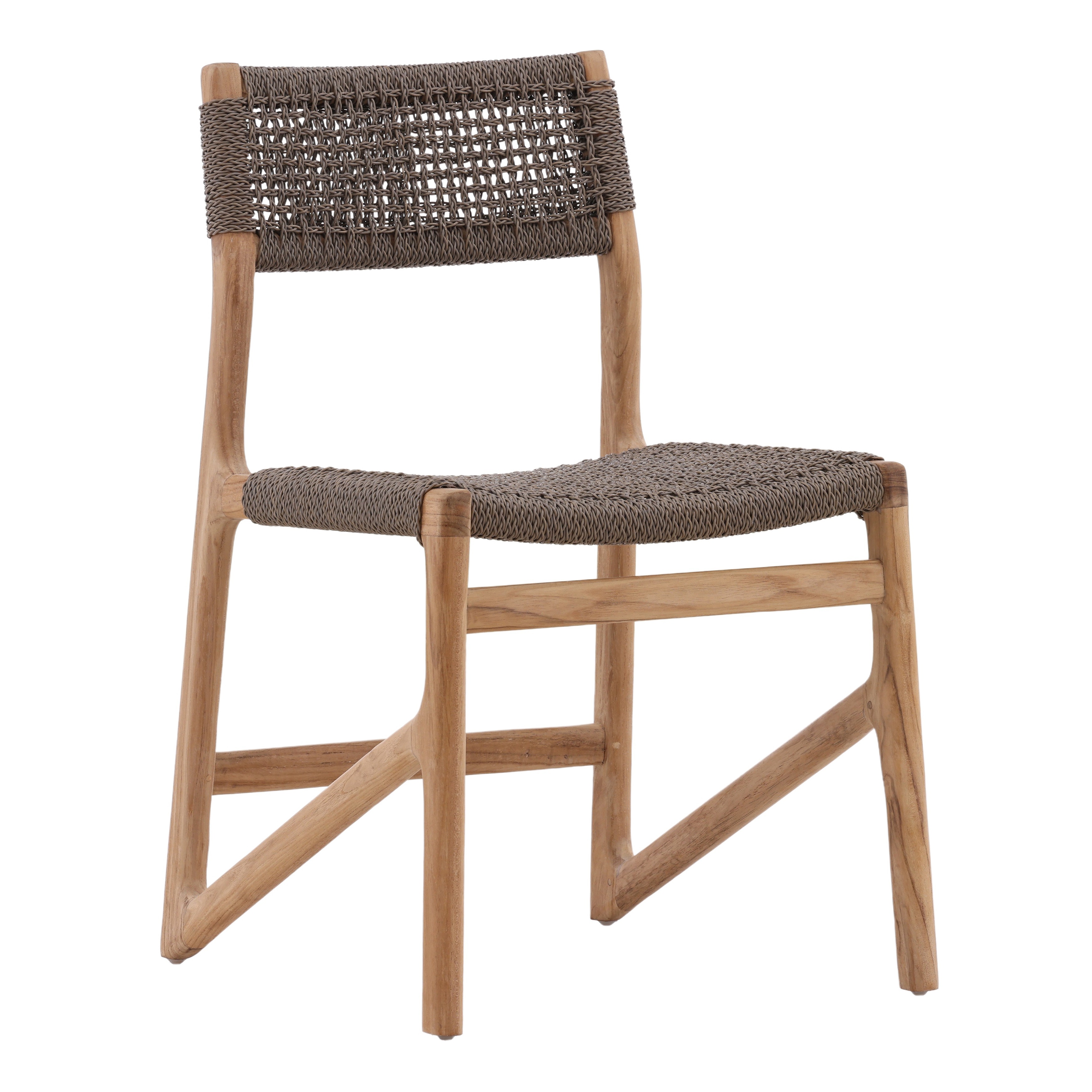 Dovetail Furniture Ysidro Outdoor Dining Chair DOV10007-GREY