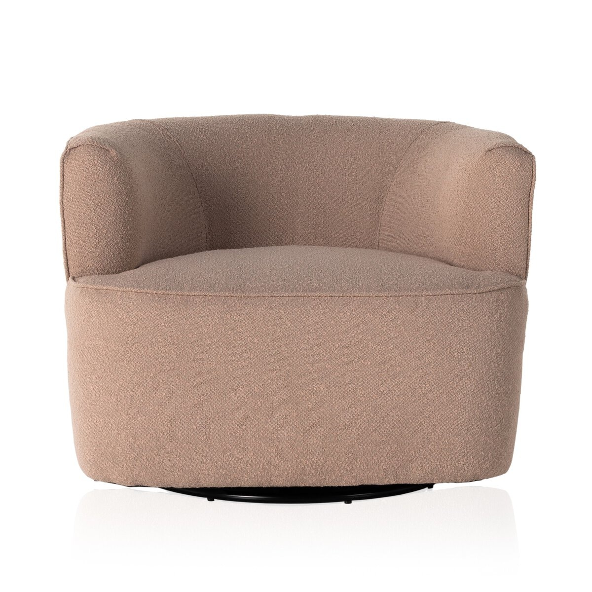 Four Hands Furniture Mila Swivel Chair-Barlow Blush 107195-012