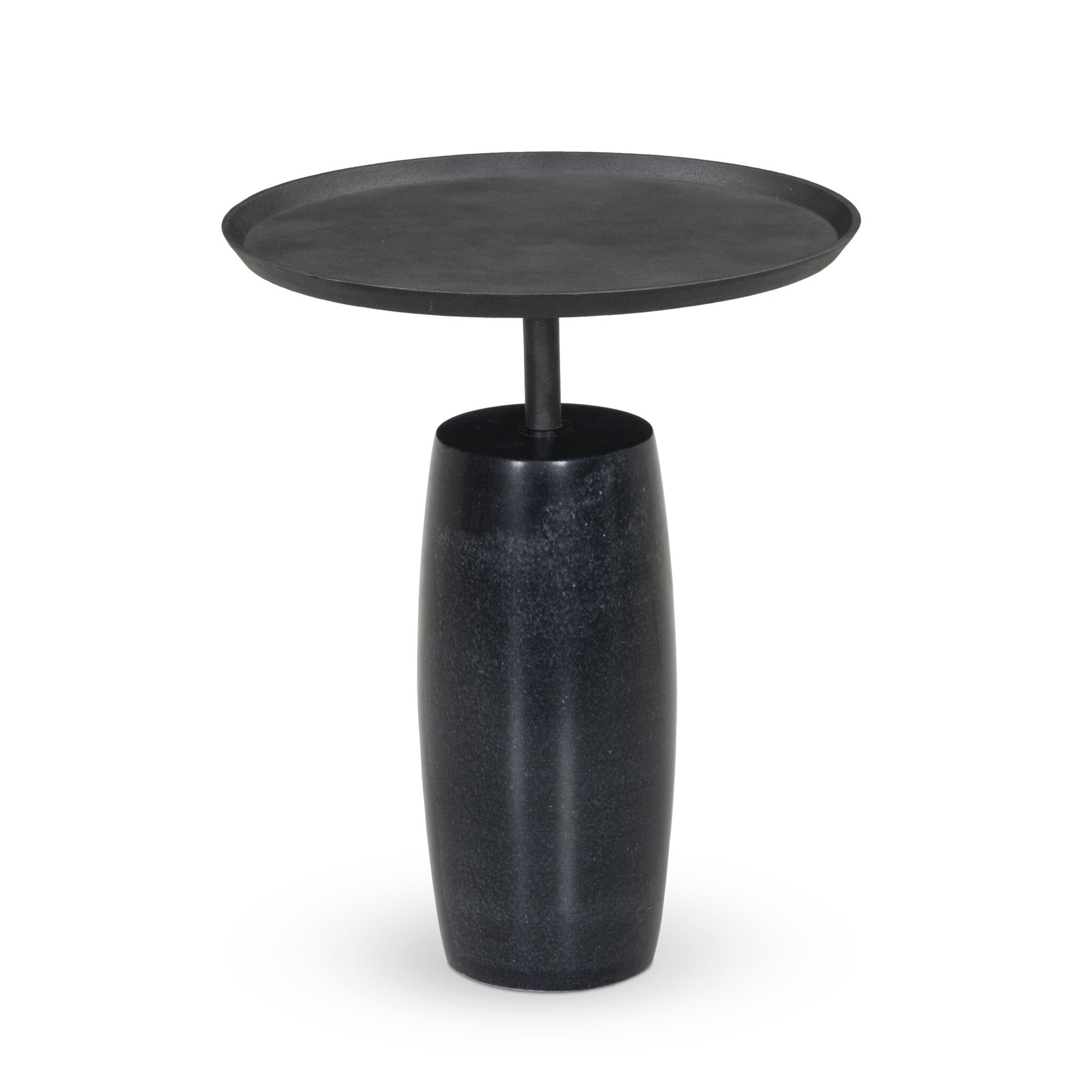 Four Hands Furniture Cronos End Table - Hammered Grey 226804-006