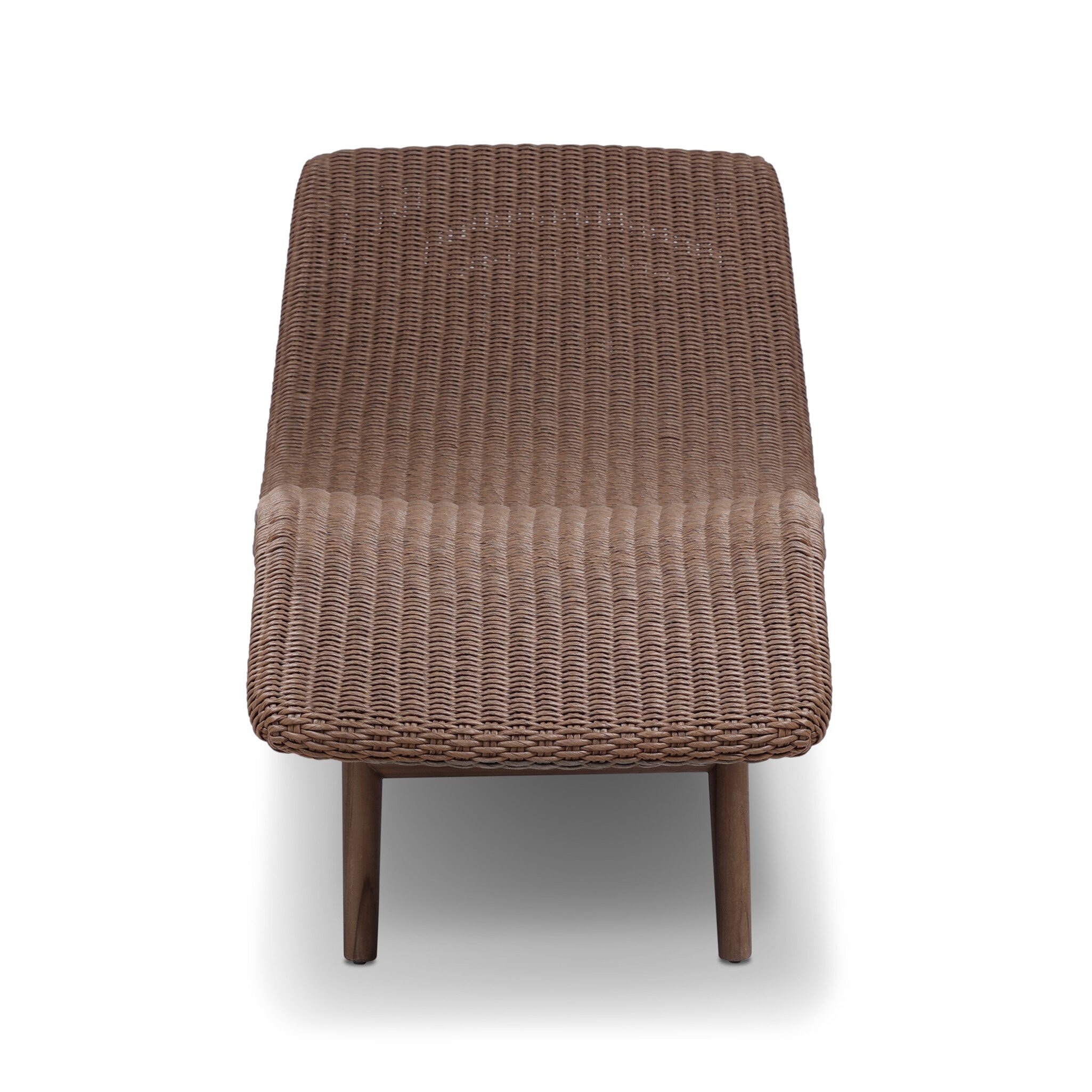 Four Hands Furniture Portia Outdoor Chaise - Tanned Weave 229227-005