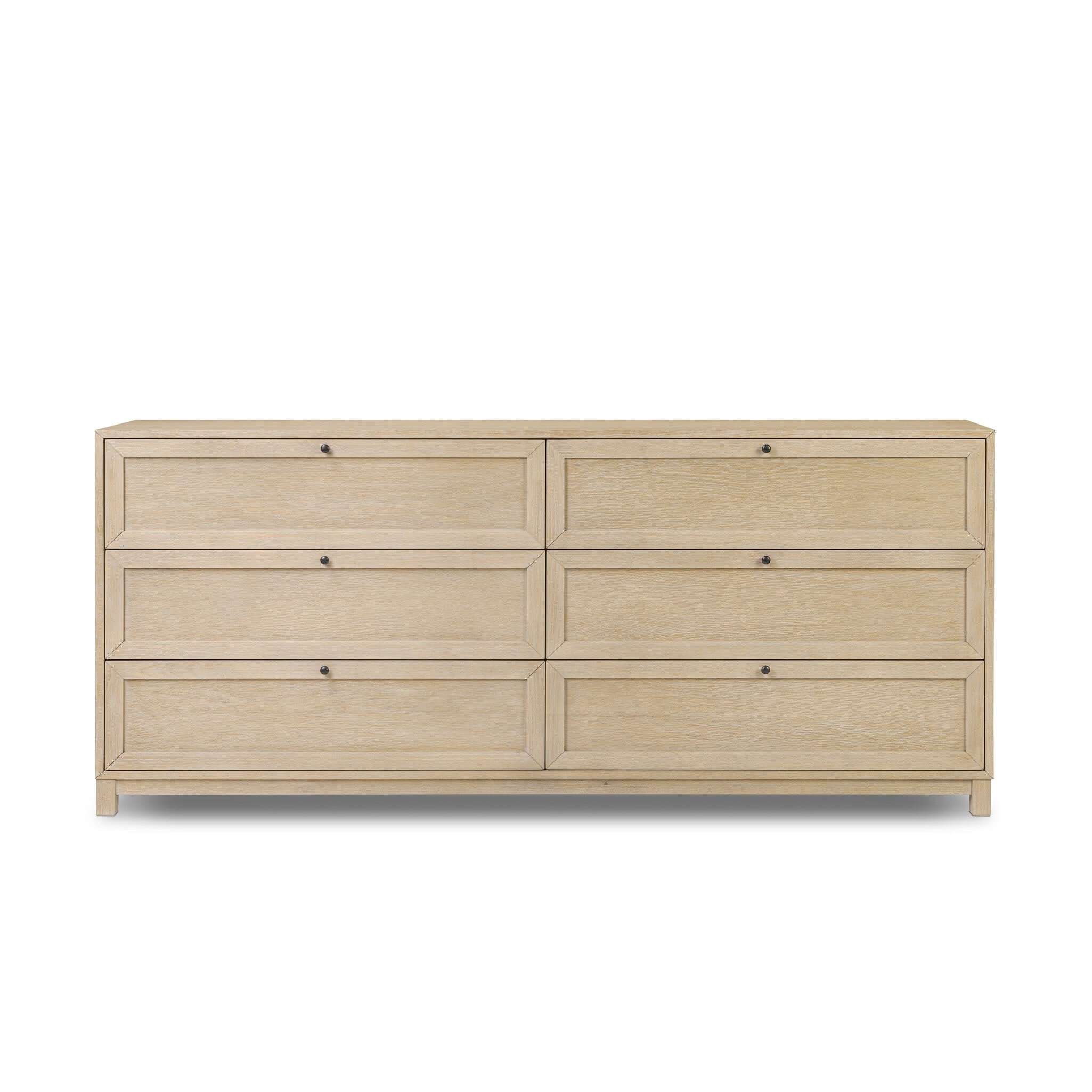 Four Hands Furniture Millie 6 Drawer Dresser - Light Bleach Oak Veneer 233092-002