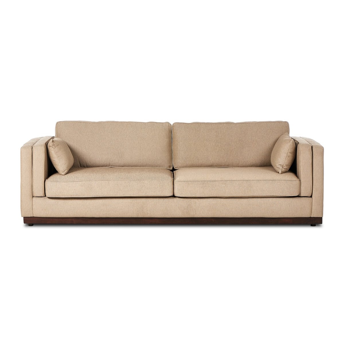 Four Hands Furniture Lawrence Sofa-108-Quenton Pebble-Aged Sienna 233369-007