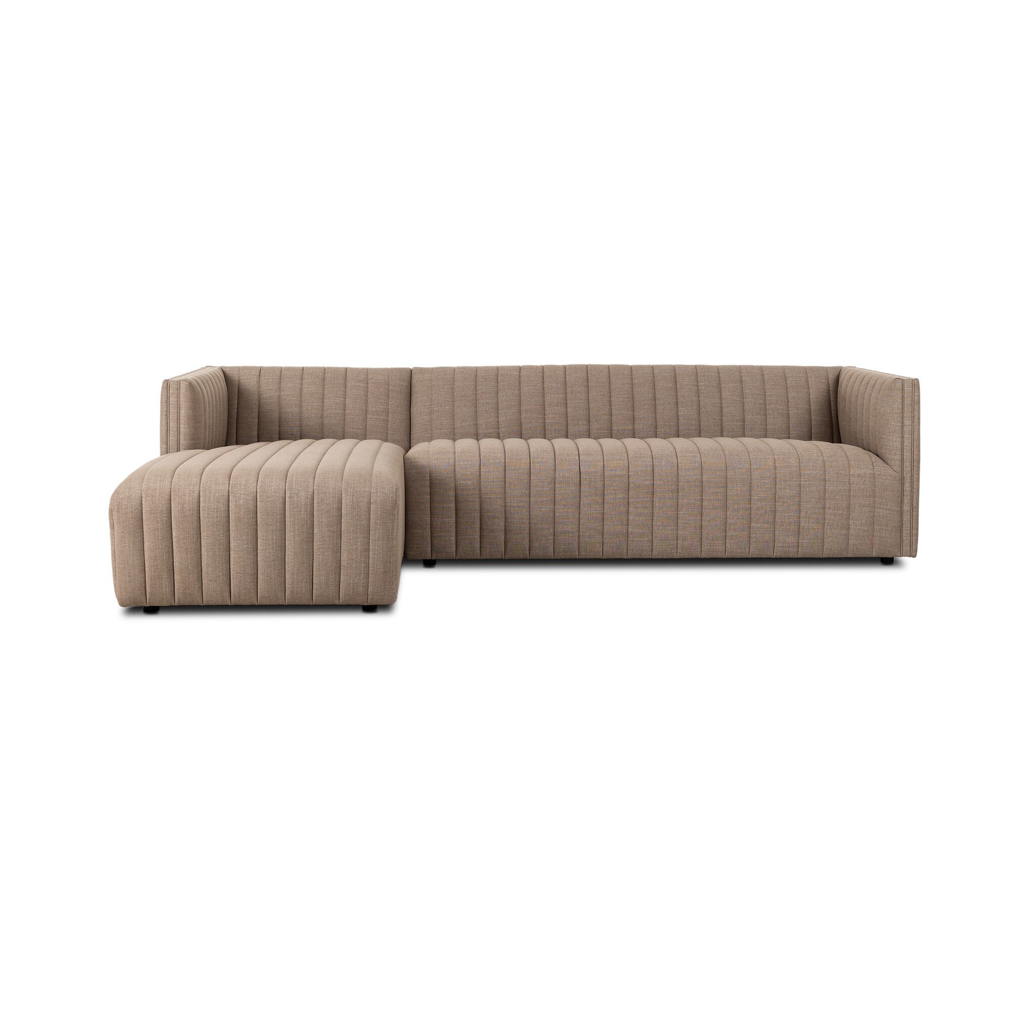 Four Hands Furniture Augustine 2-Piece Sectional - Crypton Nomad Taupe 234063-008