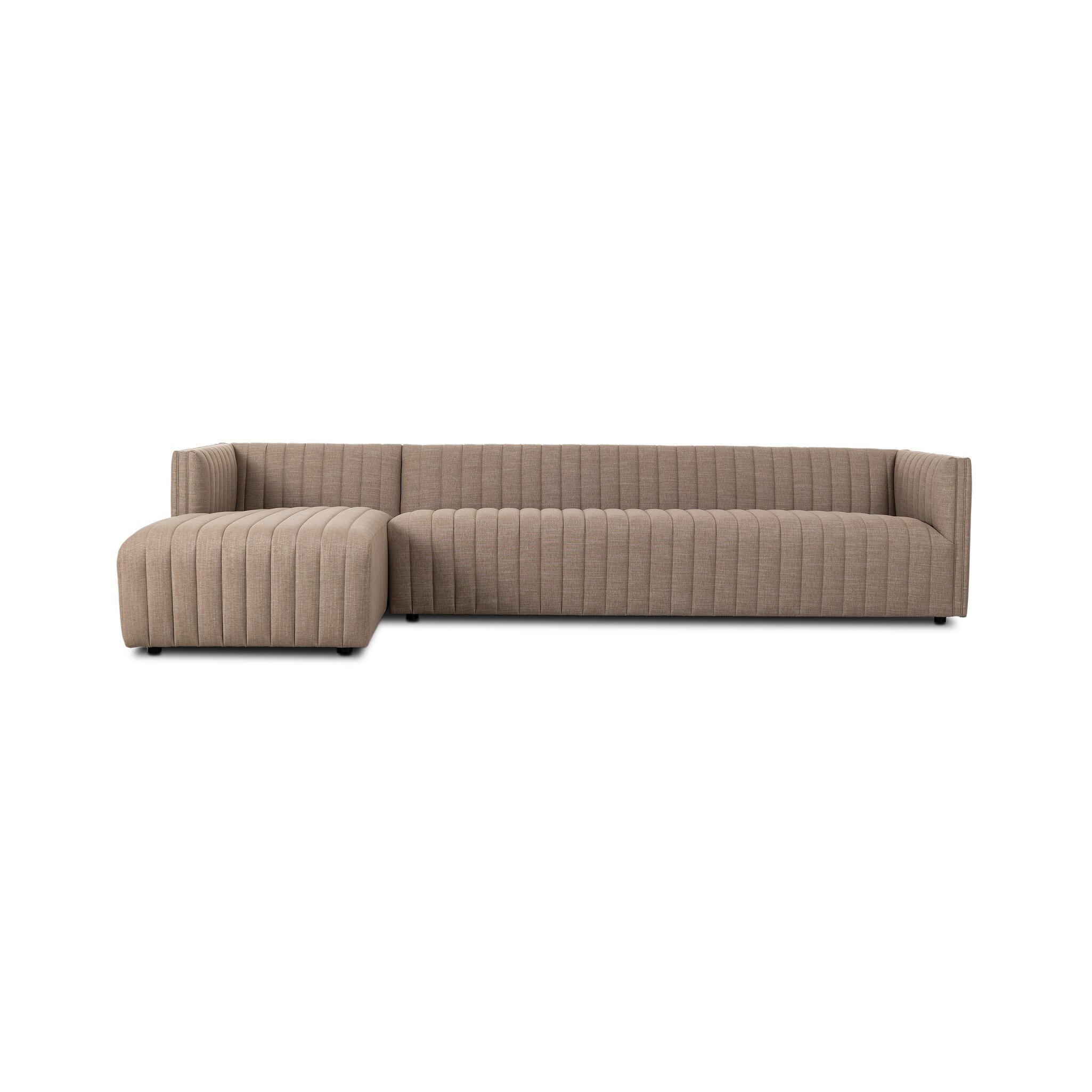 Four Hands Furniture Augustine 2-Piece Sectional - Crypton Nomad Taupe 234064-006
