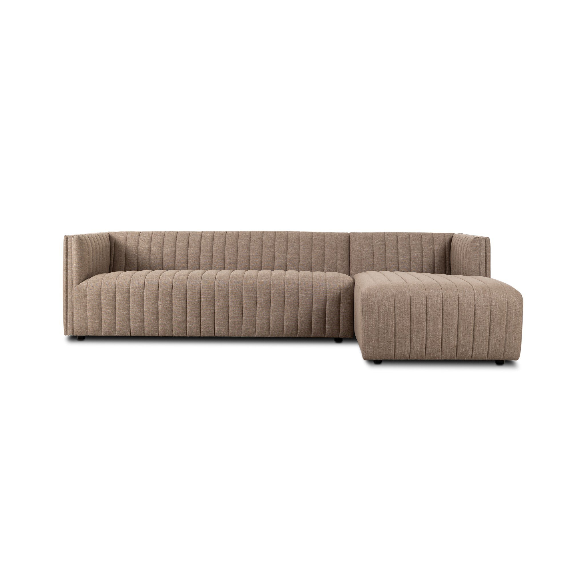 Four Hands Furniture Augustine 2-Piece Sectional - Crypton Nomad Taupe 234065-007