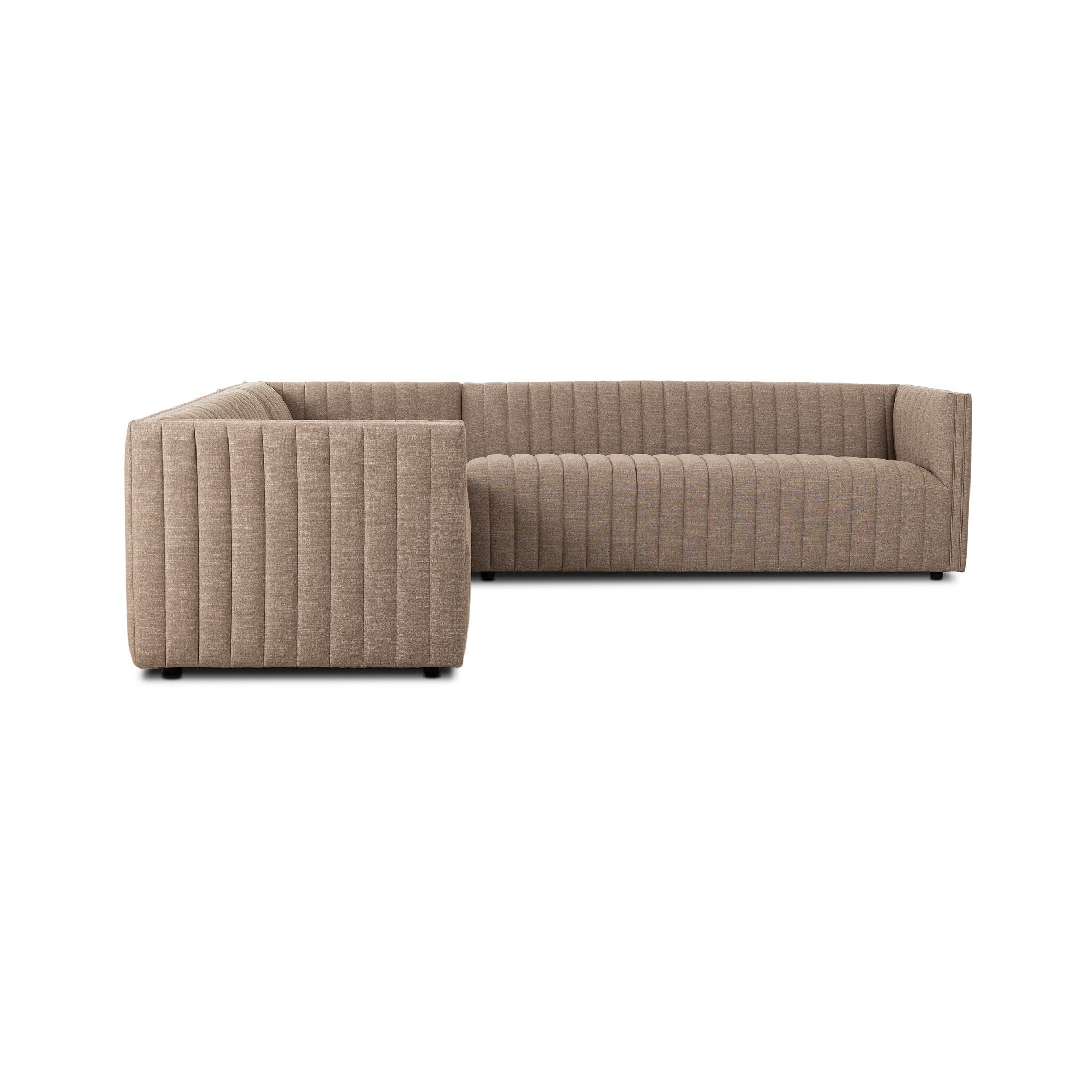 Four Hands Furniture Augustine 3-Piece Sectional - Crypton Nomad Taupe 234067-006