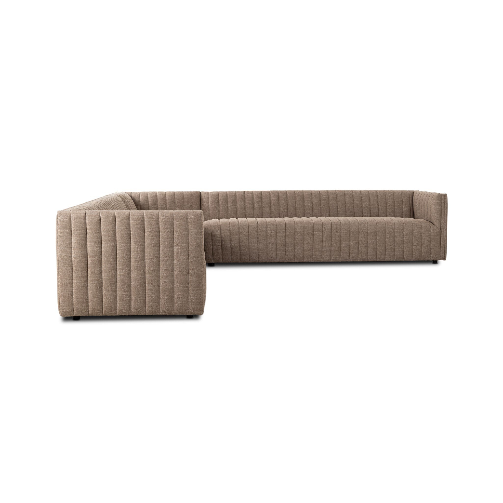 Four Hands Furniture Augustine 3-Piece Sectional - Crypton Nomad Taupe 234068-006