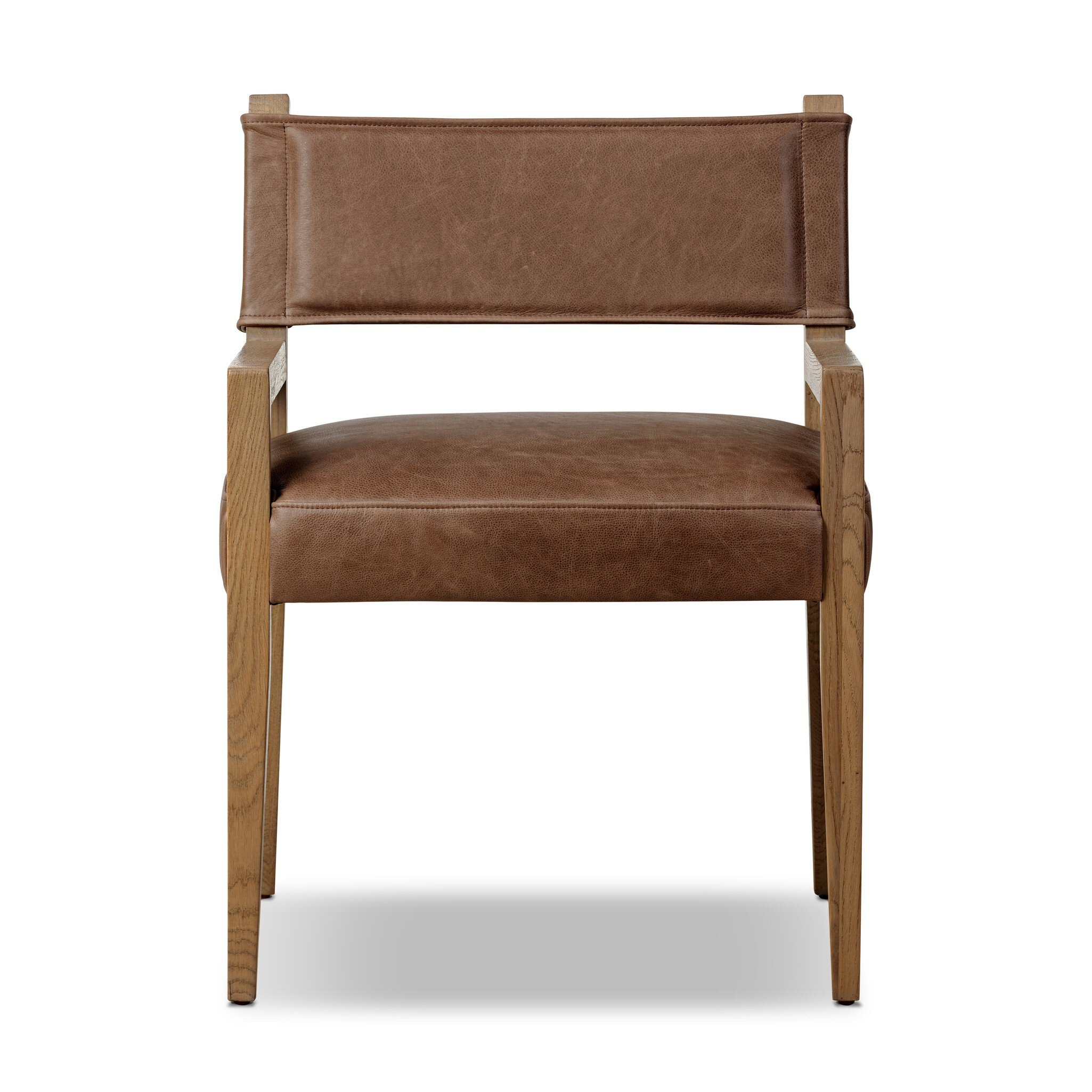 Four Hands Furniture Ferris Dining Armchair - Palermo Cigar 236325-006