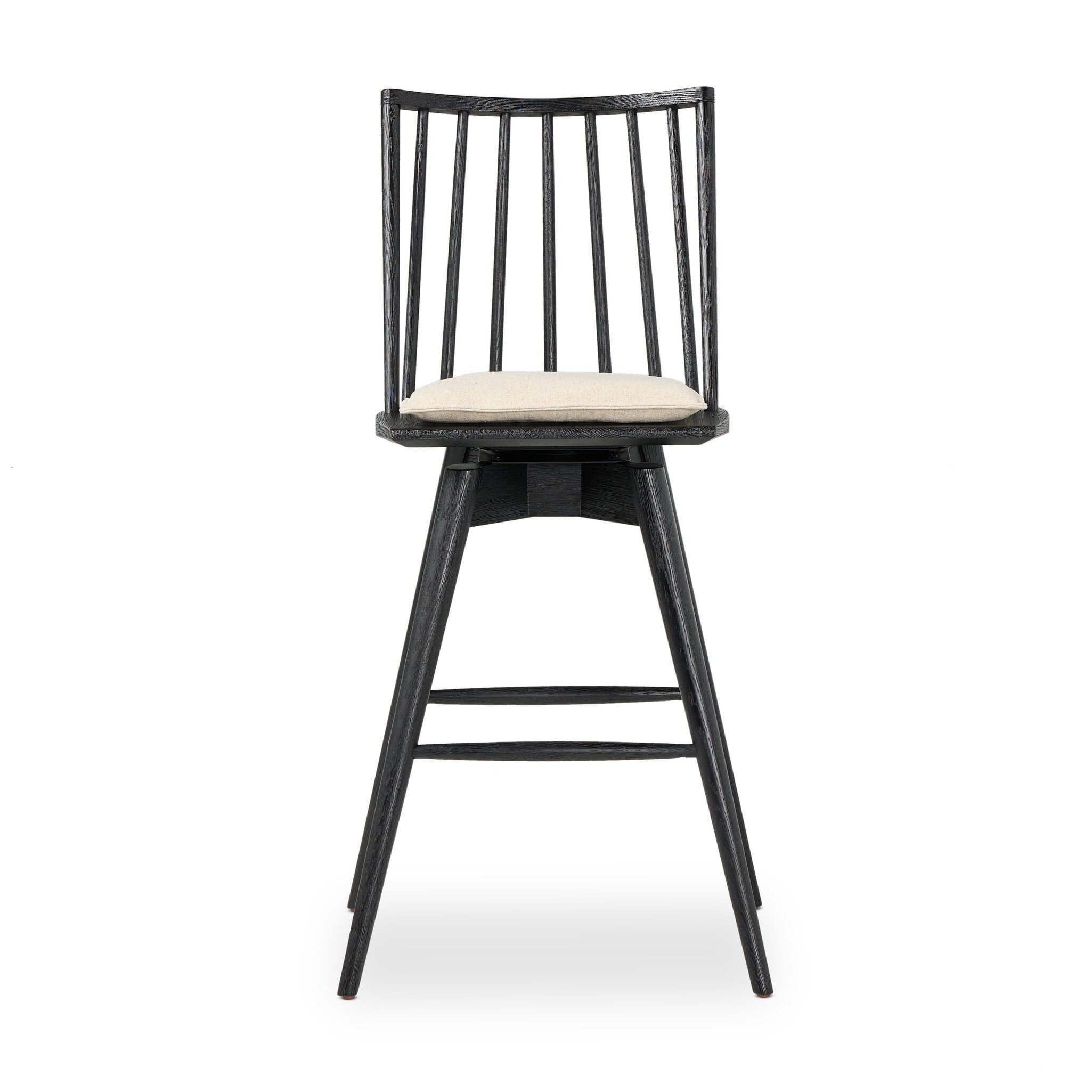 Four Hands Furniture Lewis Swivel Bar + Counter Stool - Antwerp Natural 240947-005