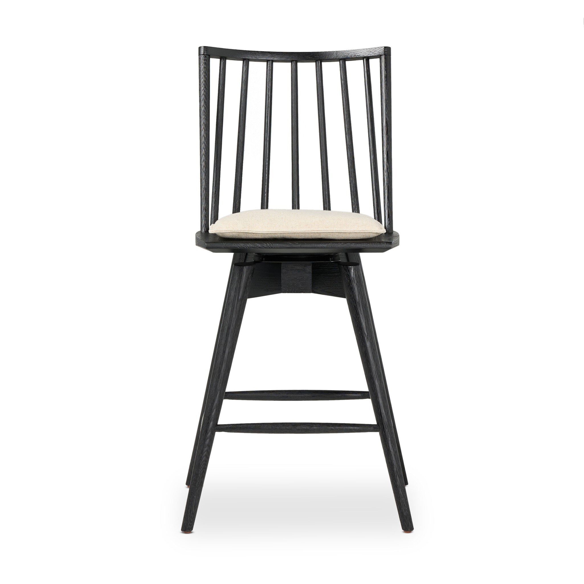 Four Hands Furniture Lewis Swivel Bar + Counter Stool - Antwerp Natural 240947-006
