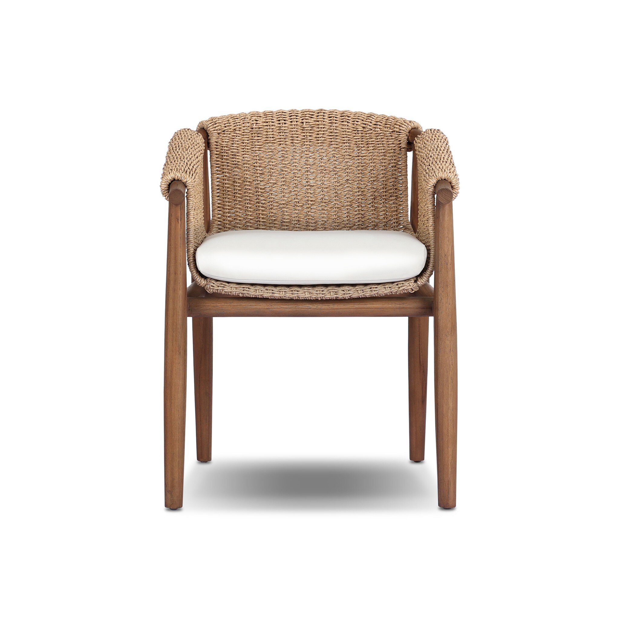Four Hands Furniture Cambrie Outdoor Dining Chair - Arashi Salt 240961-003