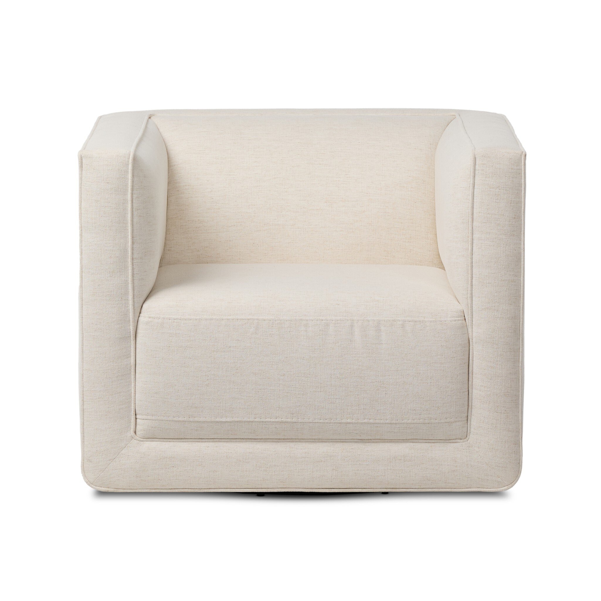 Four Hands Furniture Phillip Swivel Chair - Crypton Nomad Snow 243626-004