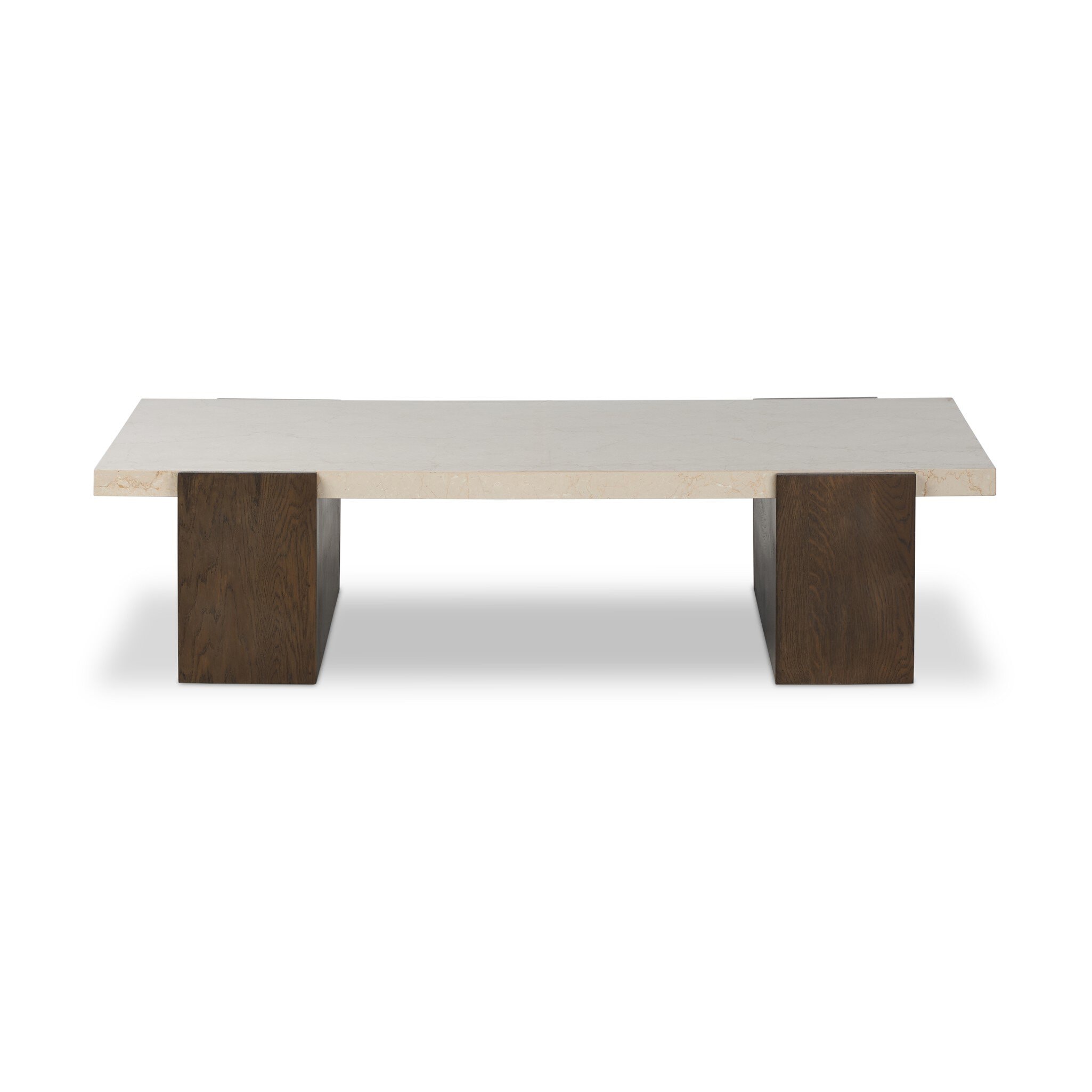Four Hands Furniture Letta Coffee Table - Cream Marble 246636-002