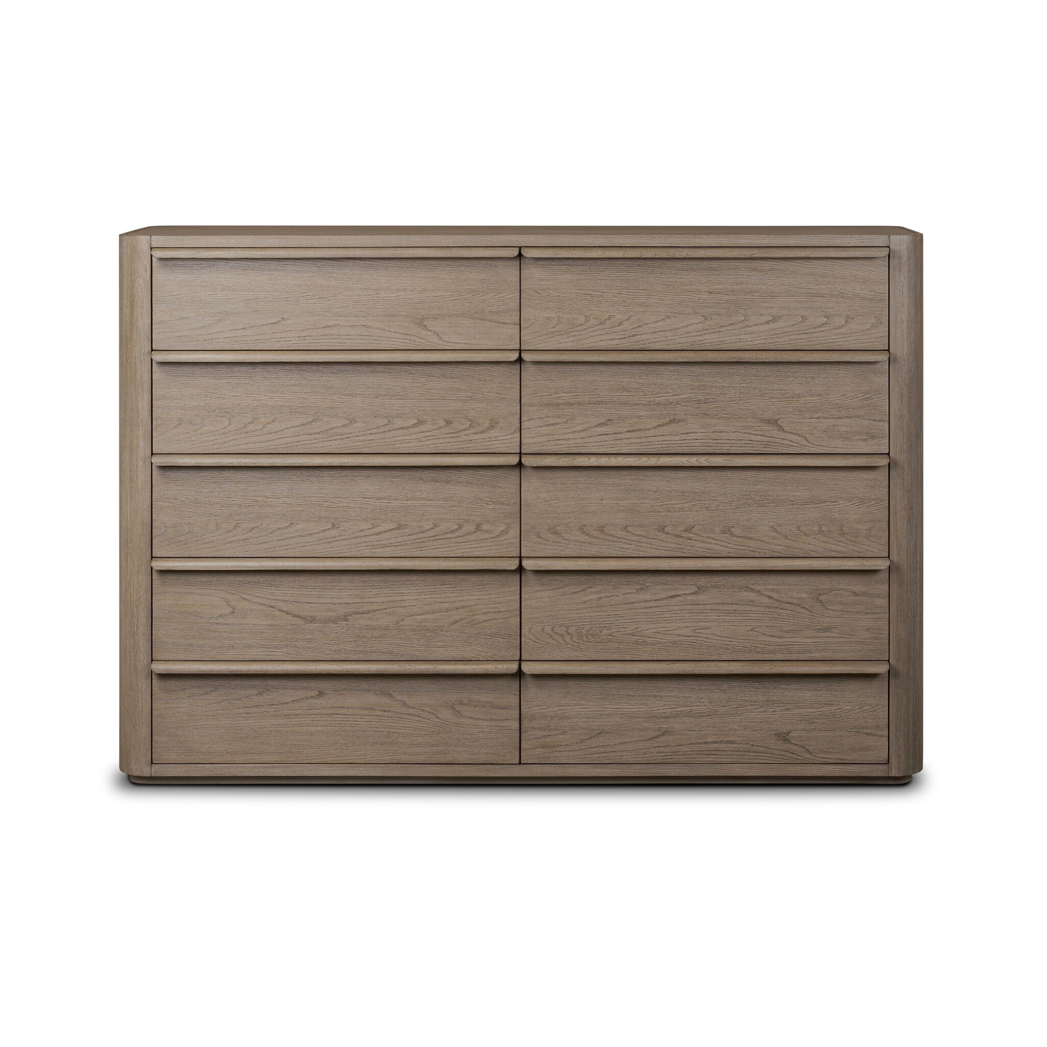 Four Hands Furniture Primrose 10 Drawer Dresser - Natural Flat Oak Veneer 246772-001