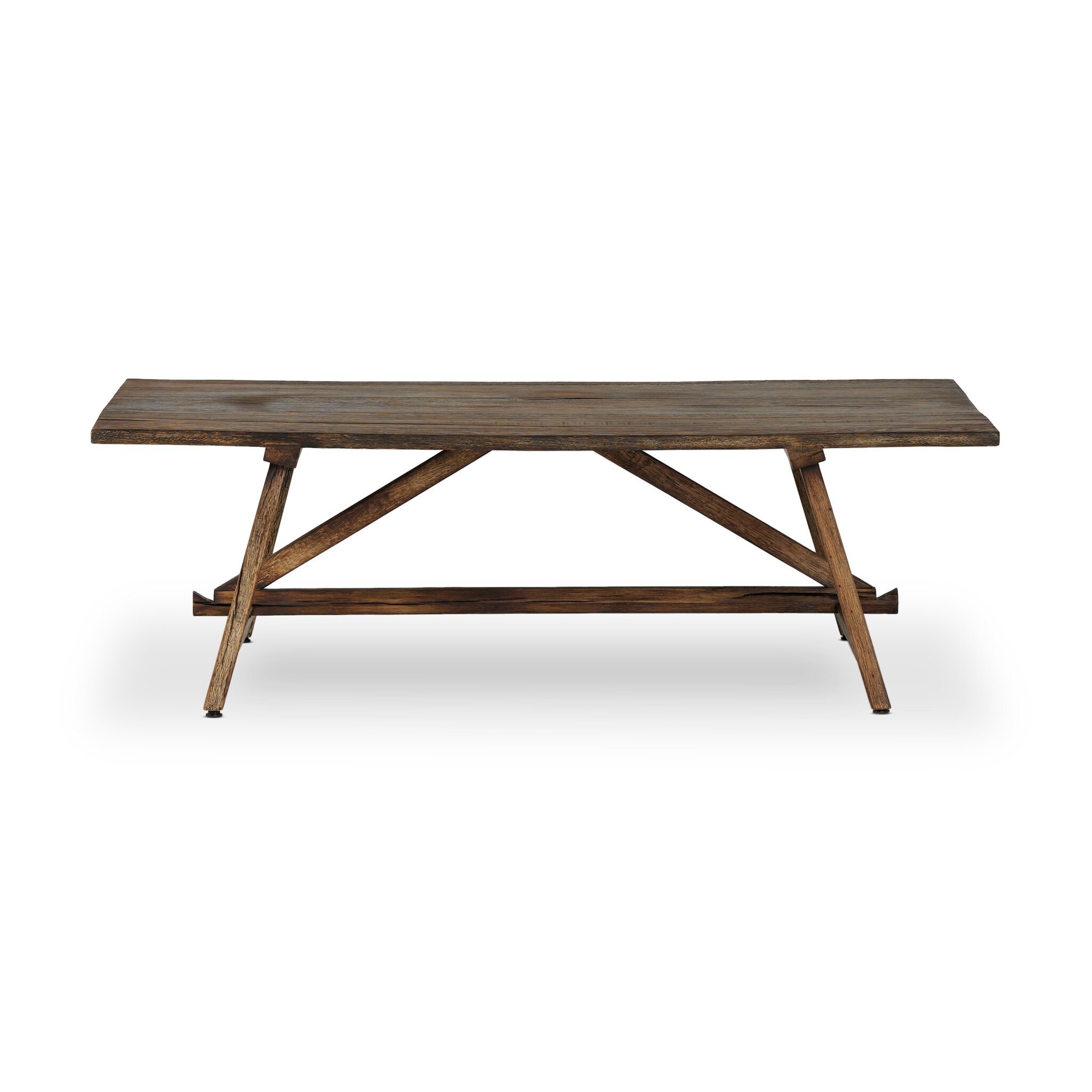 Four Hands Furniture Elio Coffee Table Small - Burnt Bleached Oak 246955-001