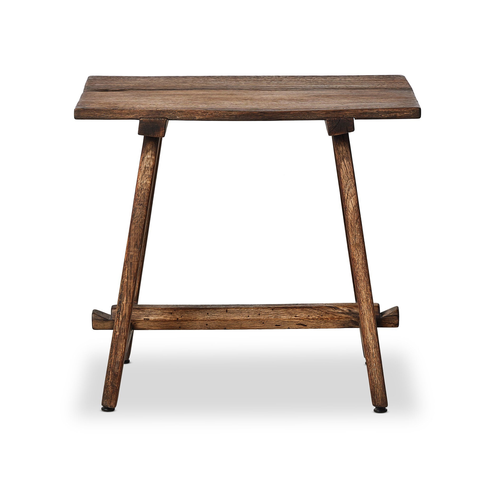 Four Hands Furniture Elio End Table - Burnt Bleached Oak 246956-001