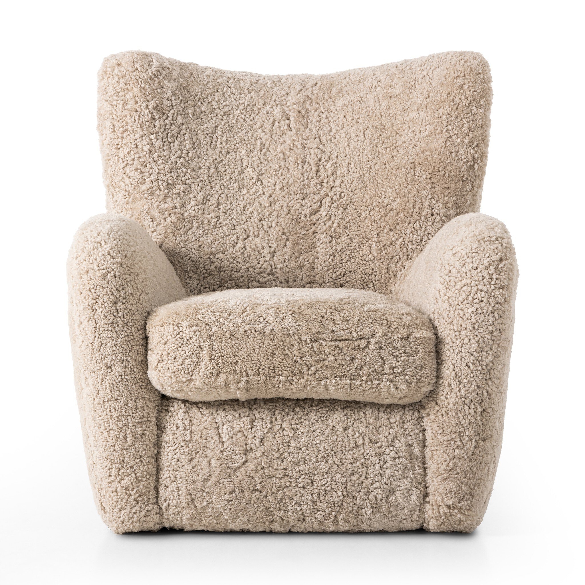 Four Hands Furniture Amelie Chair - Beige Shearling 247168-002