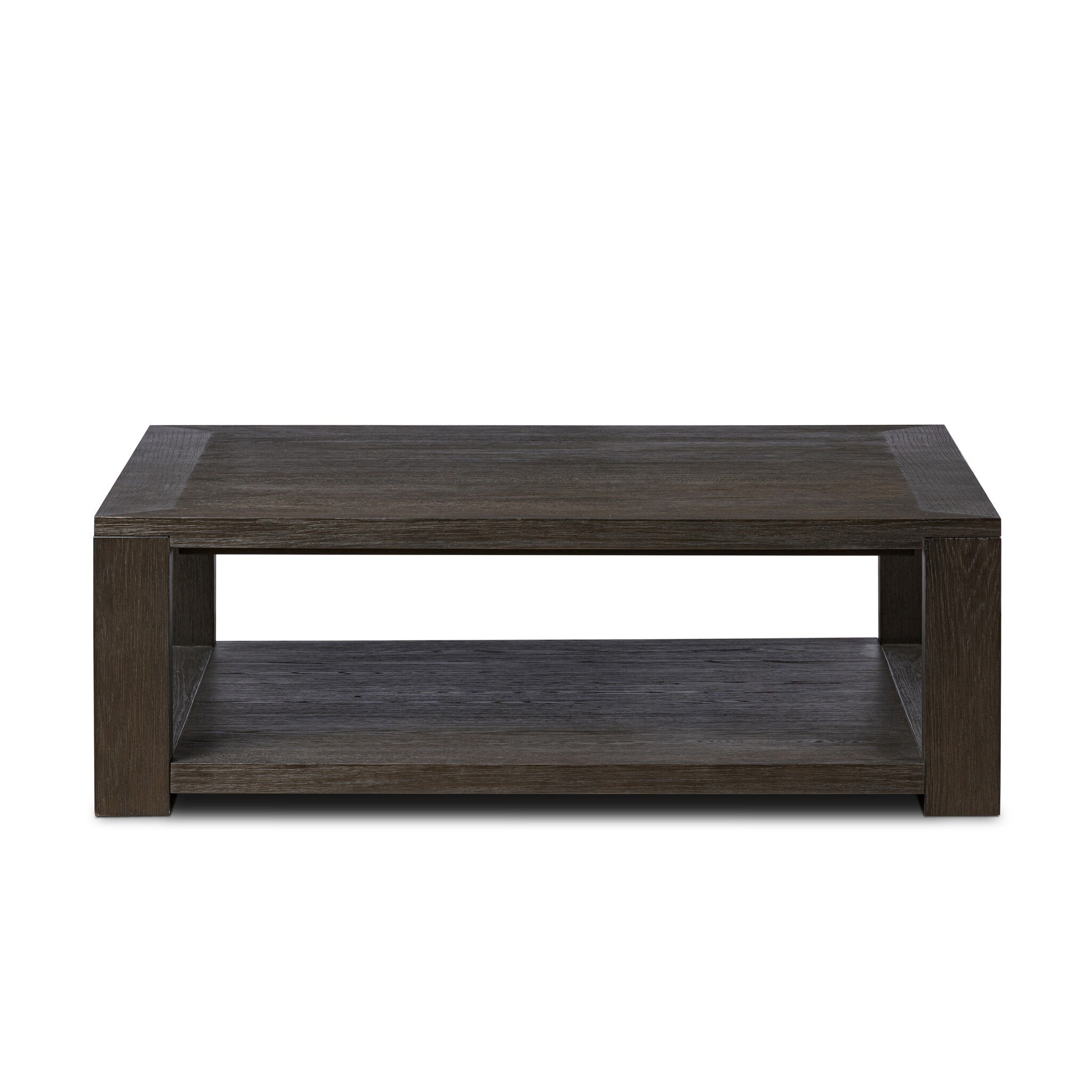 Four Hands Furniture Thomas Square Coffee Table - Dark Anthracite Oak Veneer 247259-002