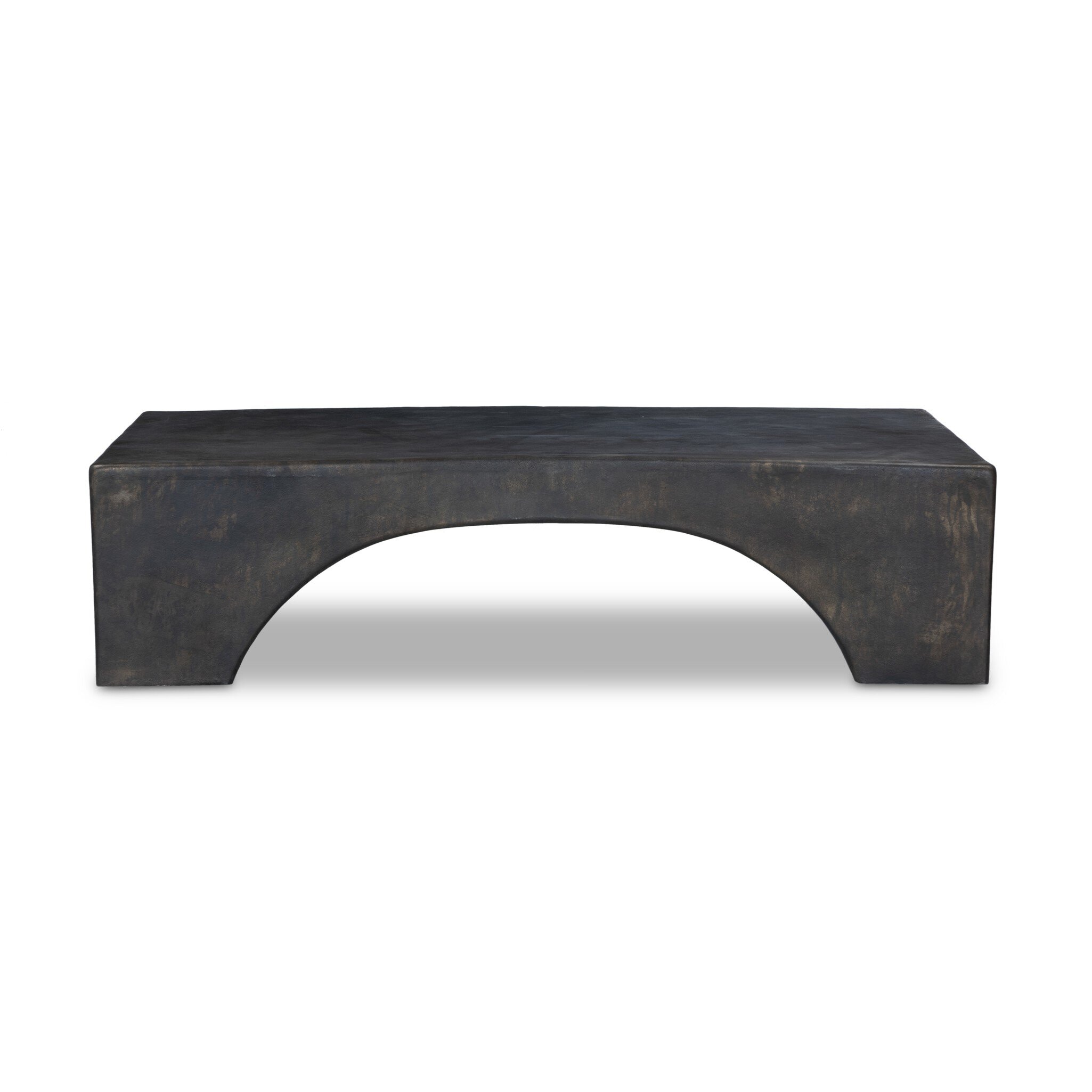 Four Hands Furniture Palumbo Outdoor Coffee Table - Distressed Bronze 247798-001