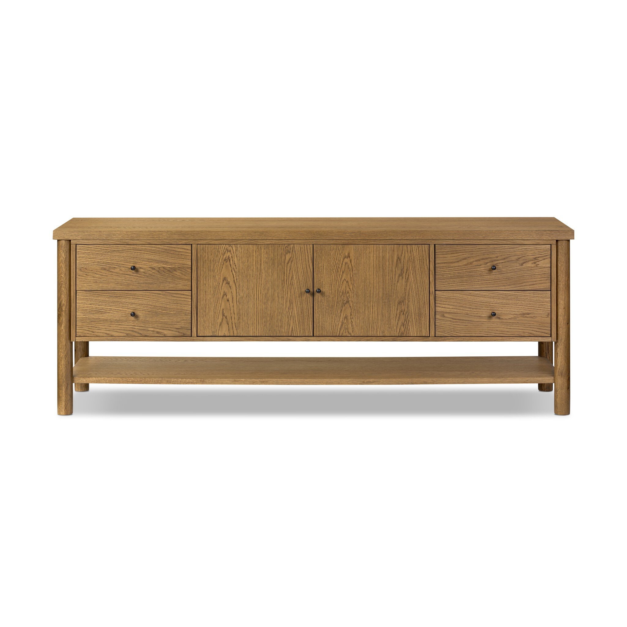 Four Hands Furniture Roark Media Console - Amber Oak Veneer 247896-001