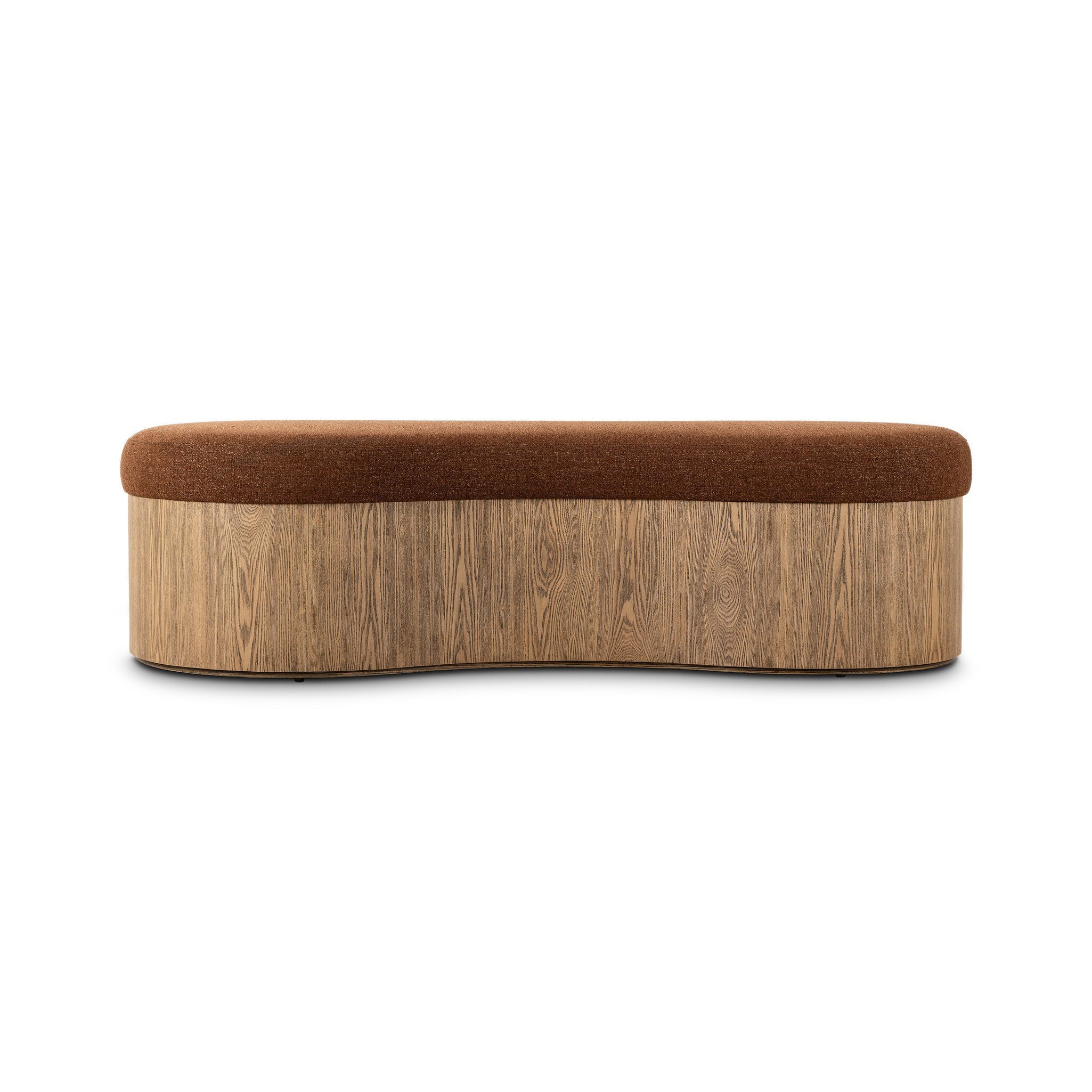 Four Hands Furniture Celeste Accent Bench - Crypton Wayfarer Sienna 247961-002