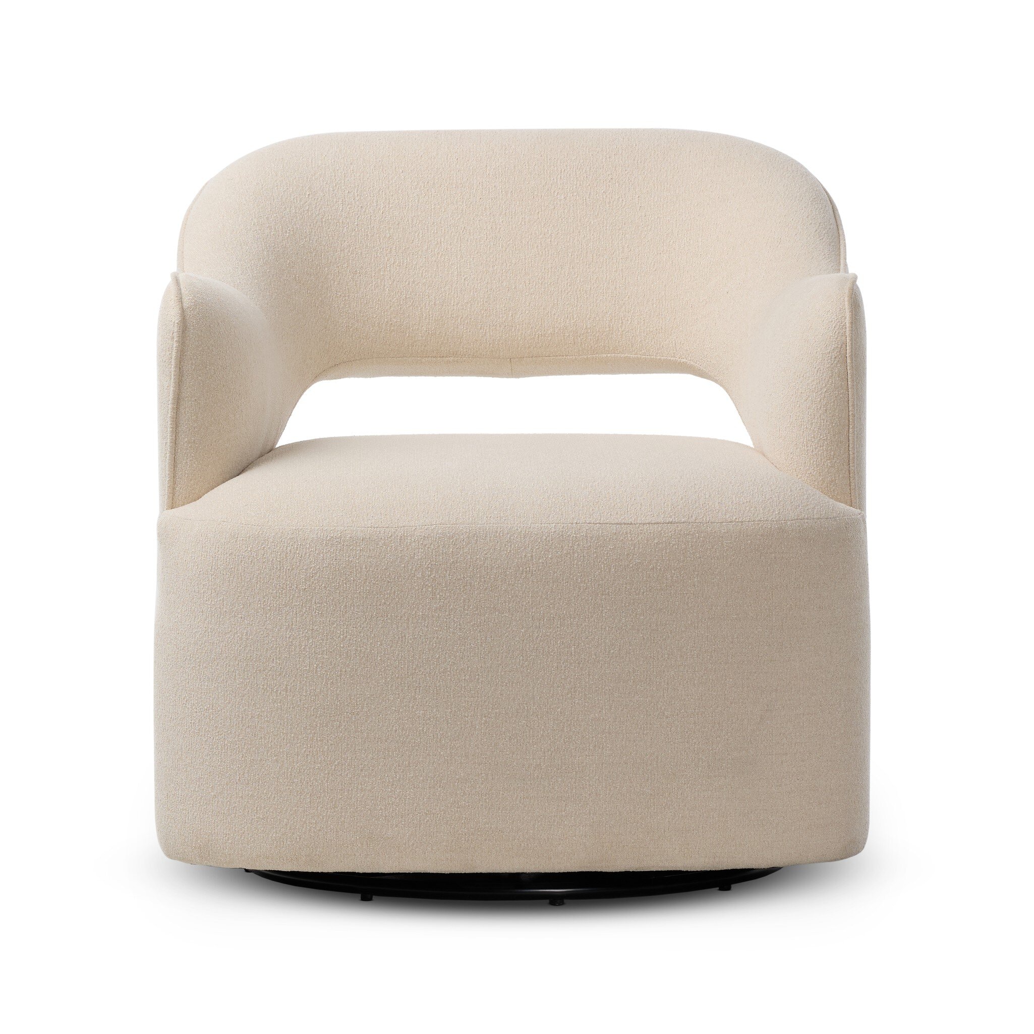 Four Hands Furniture Blythe Swivel Chair - Crypton Wayfarer Snow 248103-003