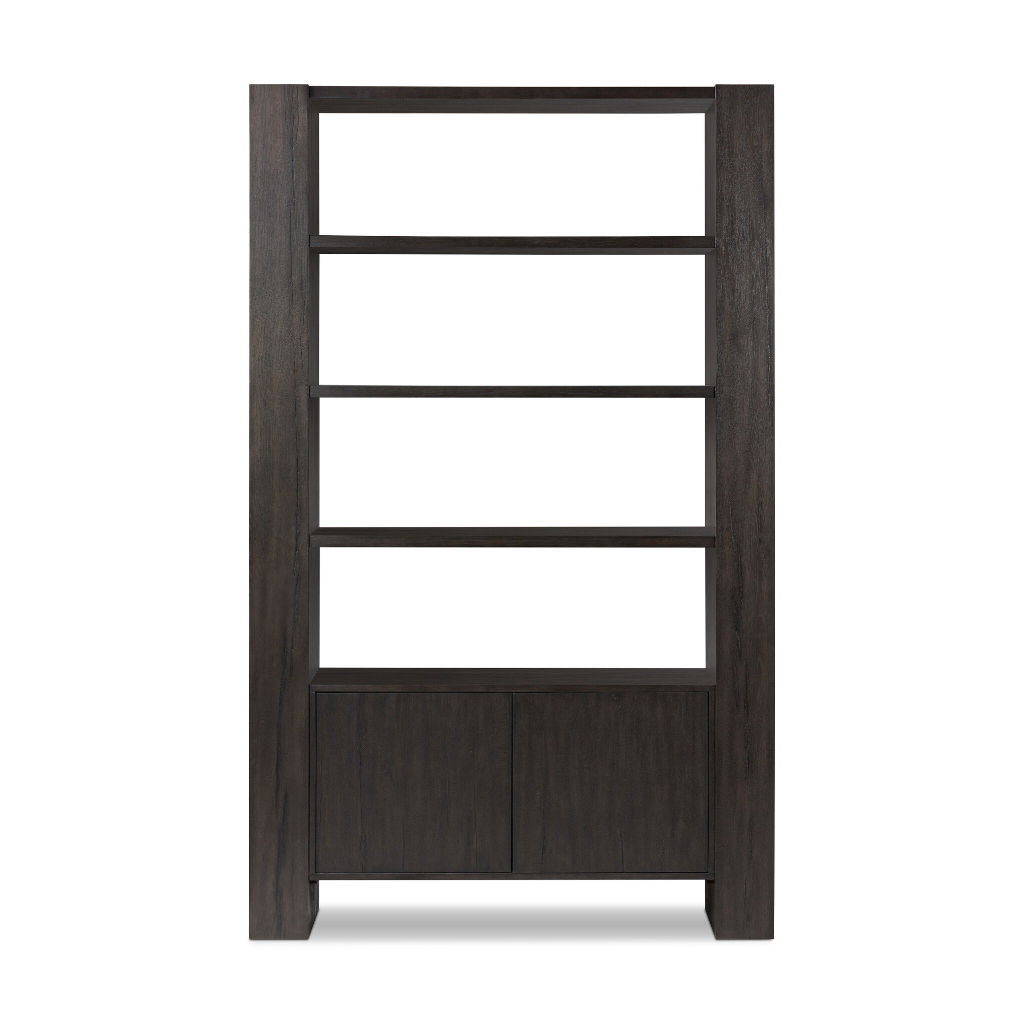 Four Hands Furniture Fisher Bookcase - Smoked Black Veneer 248134-002
