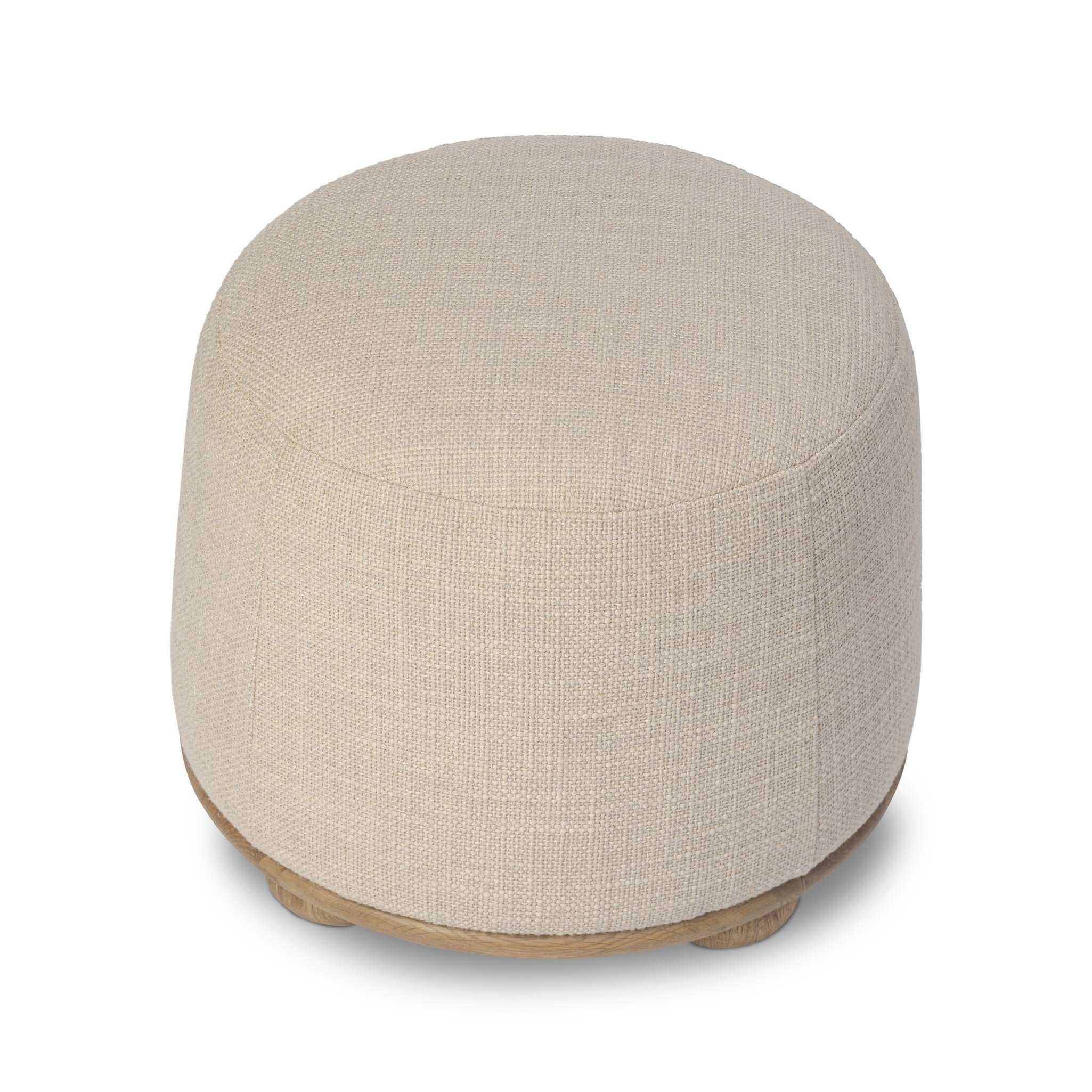 Four Hands Furniture Bilbury Ottoman - Saxon Sand 248194-003