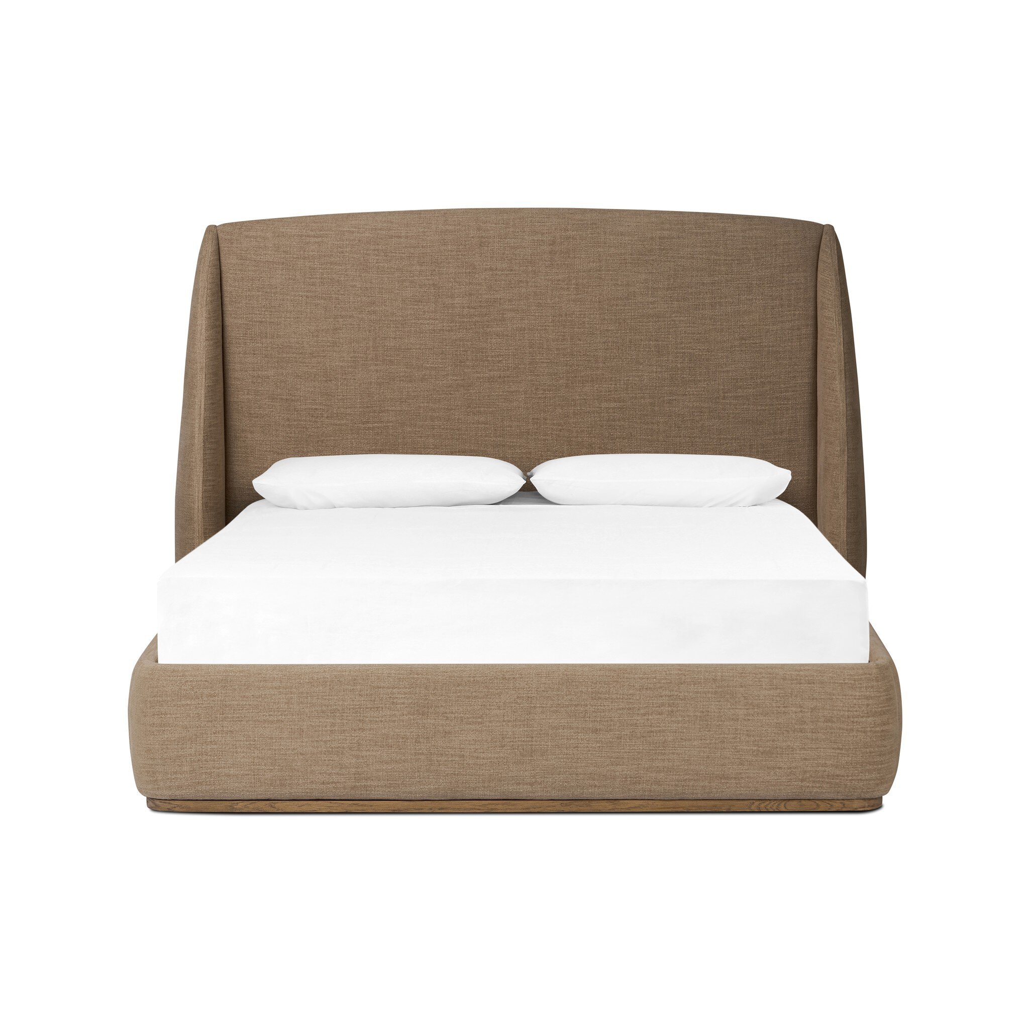 Four Hands Furniture Maeve Upholstered Bed - Laken Taupe 248219-001