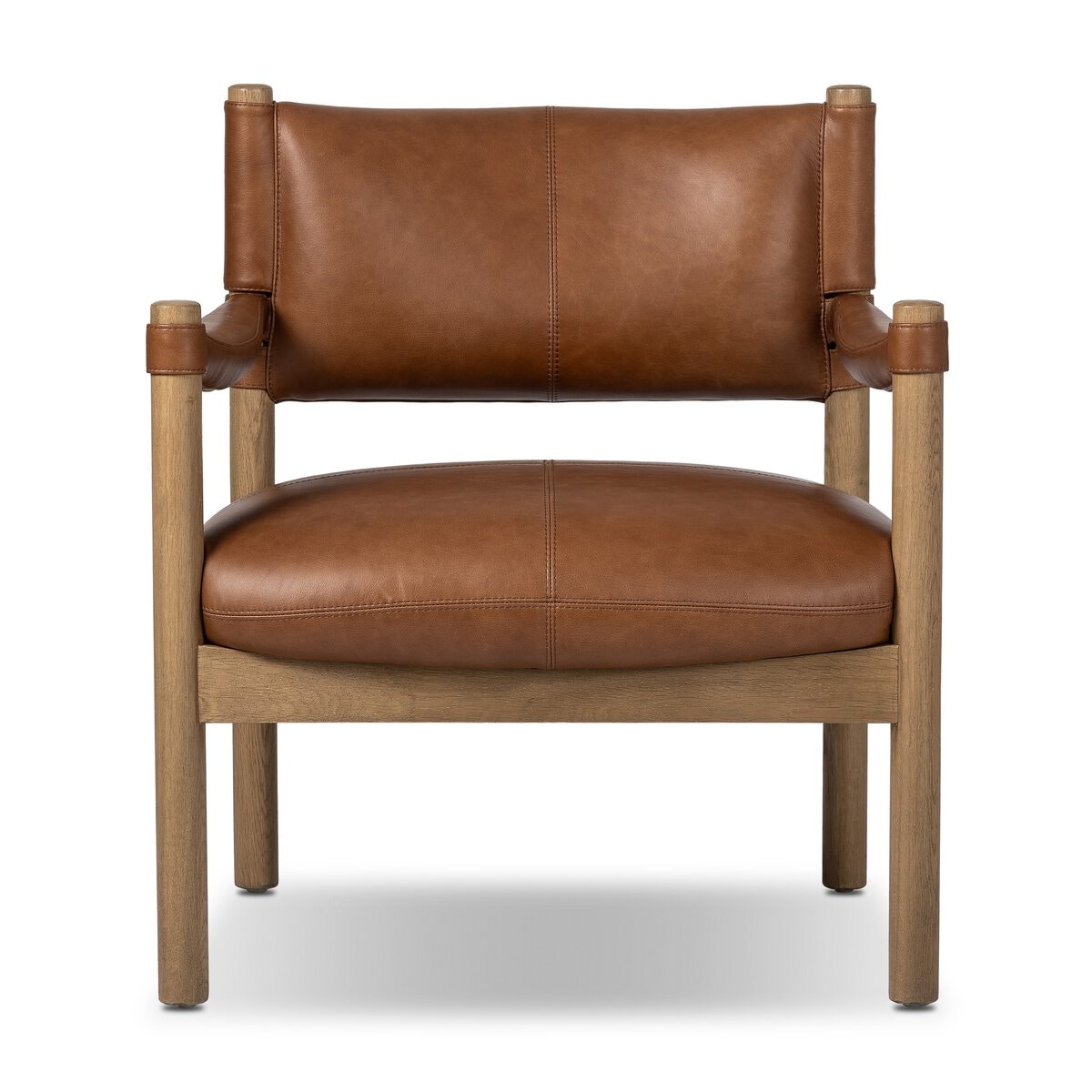 Four Hands Furniture Adaline Chair-Sonoma Chestnut-Natural Oak 248224-006