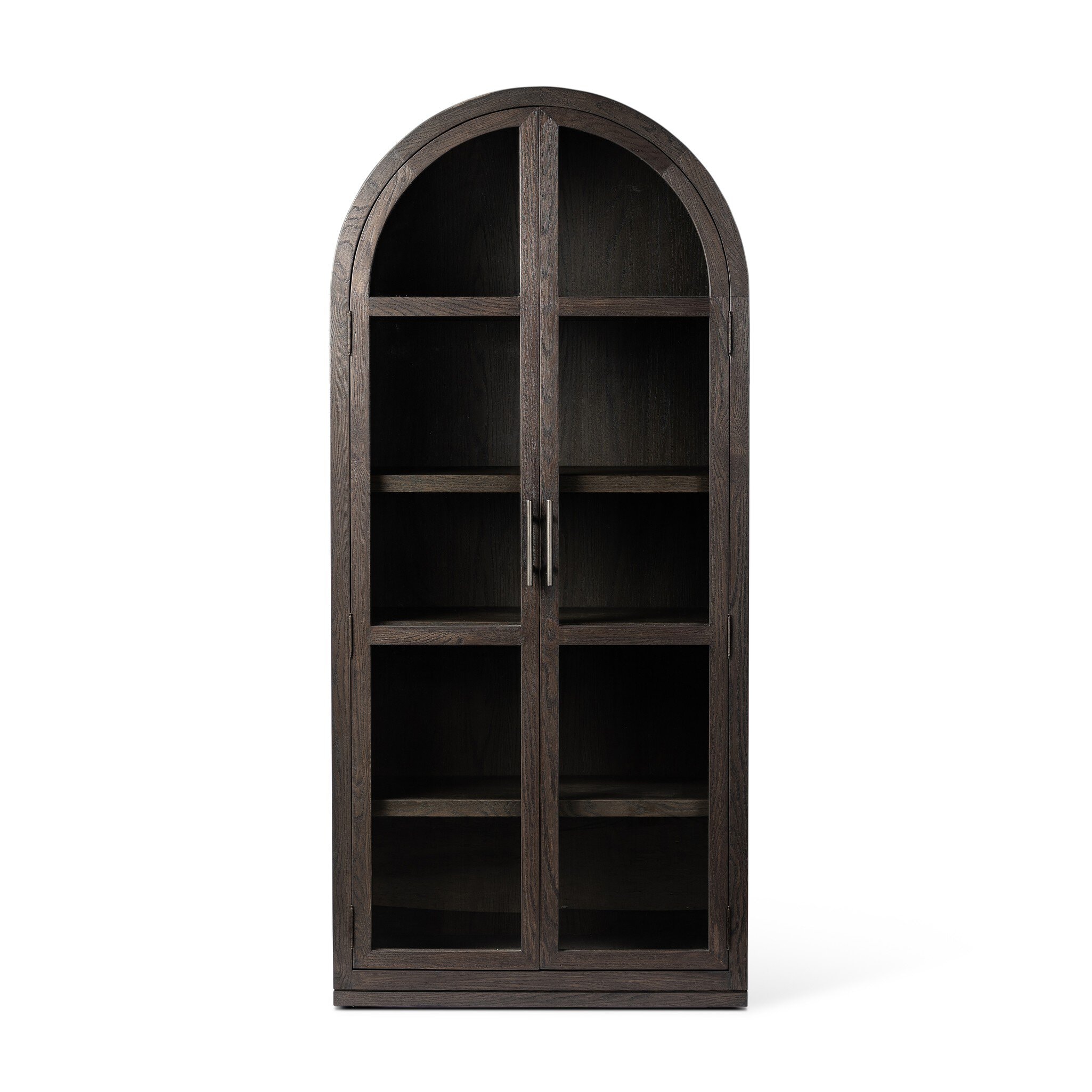 Four Hands Furniture Hepburn Cabinet - Dark Anthracite Oak Veneer 248272-001