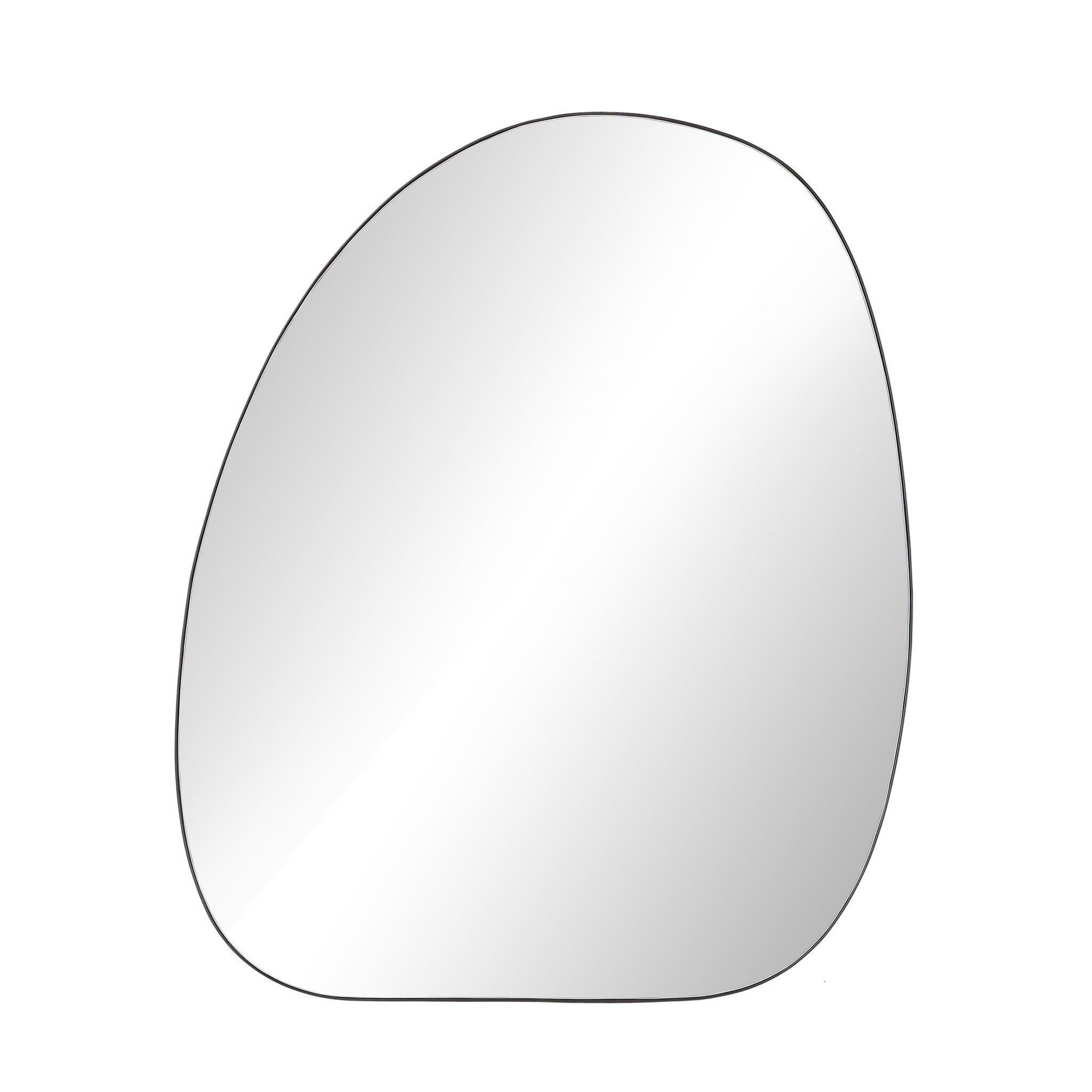 Four Hands Furniture Contour Mirror - Gunmetal 248372-001