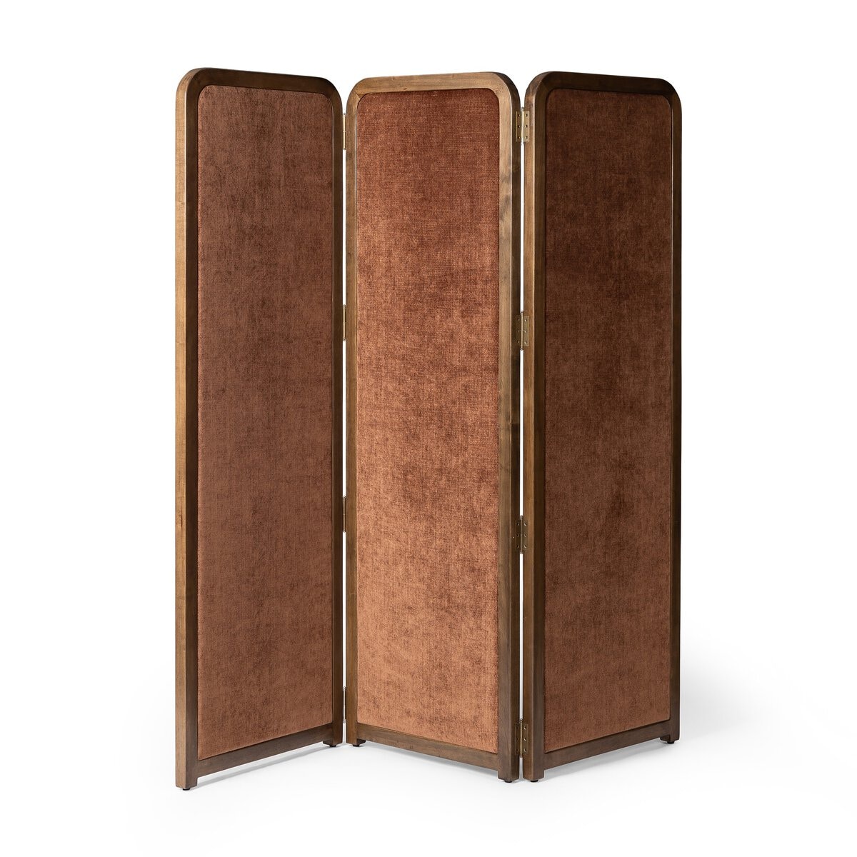 Four Hands Furniture Duane Room Divider-Altair Sienna-Vintage Parawood 248395-001