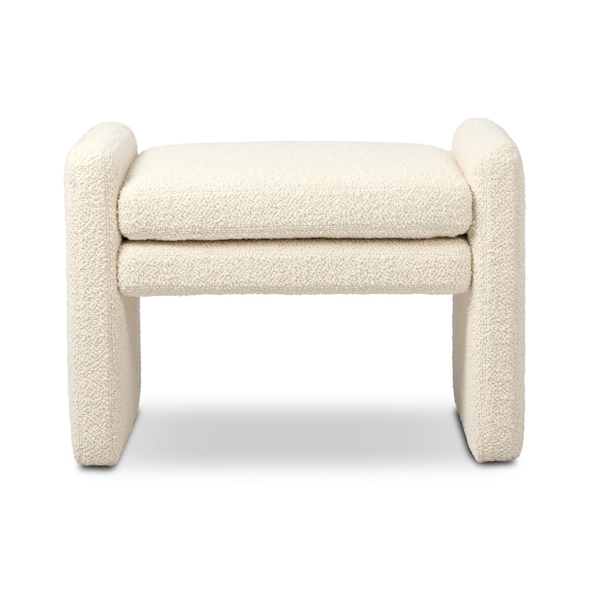 Four Hands Furniture Serena Ottoman-Durham Cream 248703-001