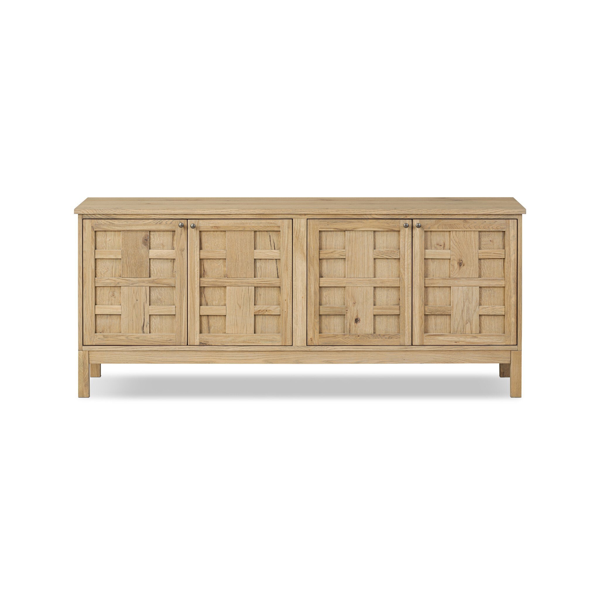 Four Hands Furniture Alessio Media Console - Aged Natural Oak Veneer 248833-001