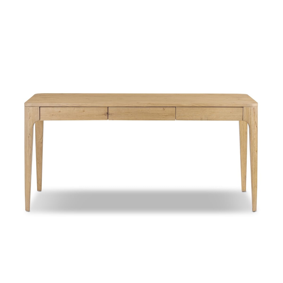 Four Hands Furniture Berke Desk-Aged Smoked Oak-Aged Smoked Oak Veneer 249024-001