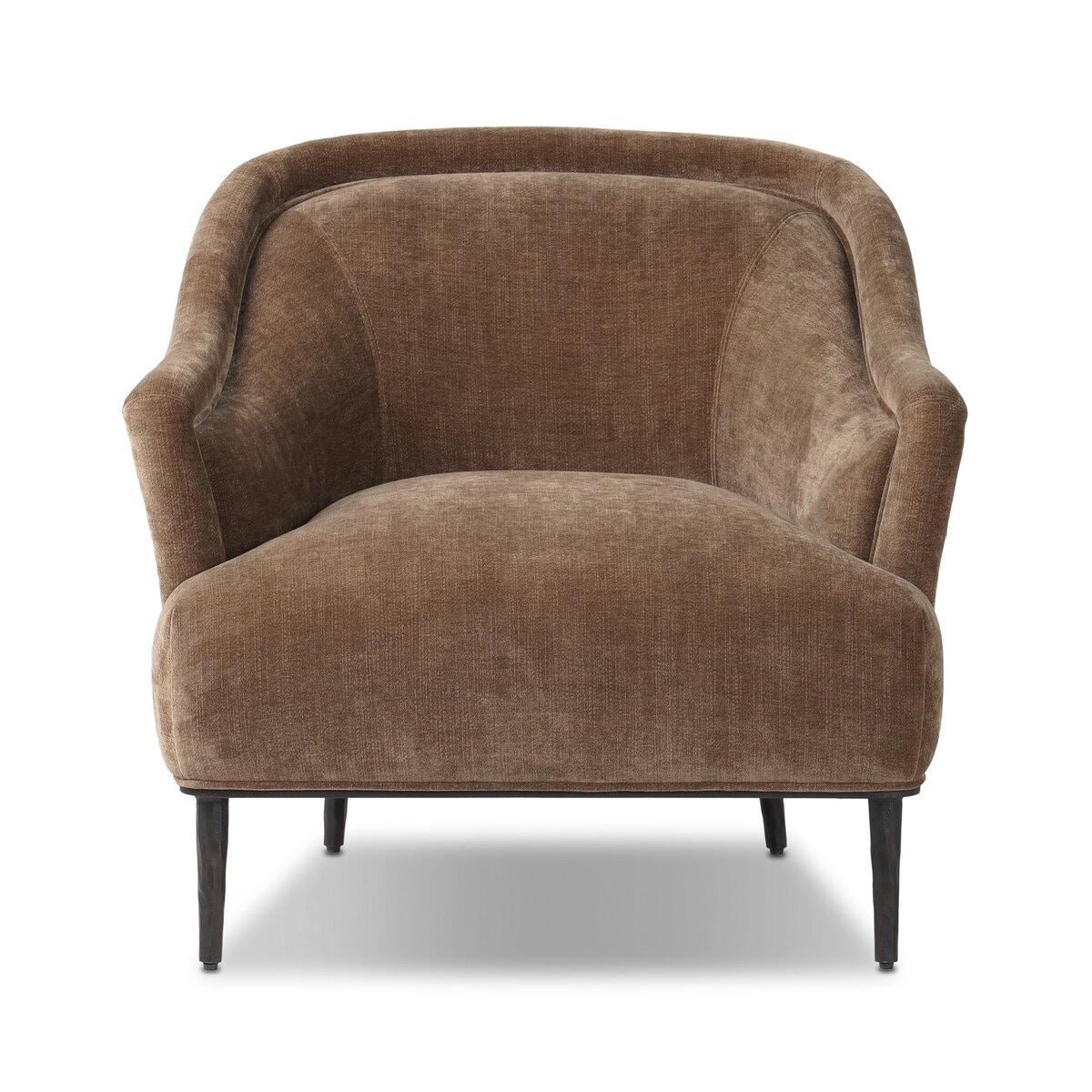 Four Hands Furniture Noel Chair-Altair Mushroom-Hammered Black 249417-002