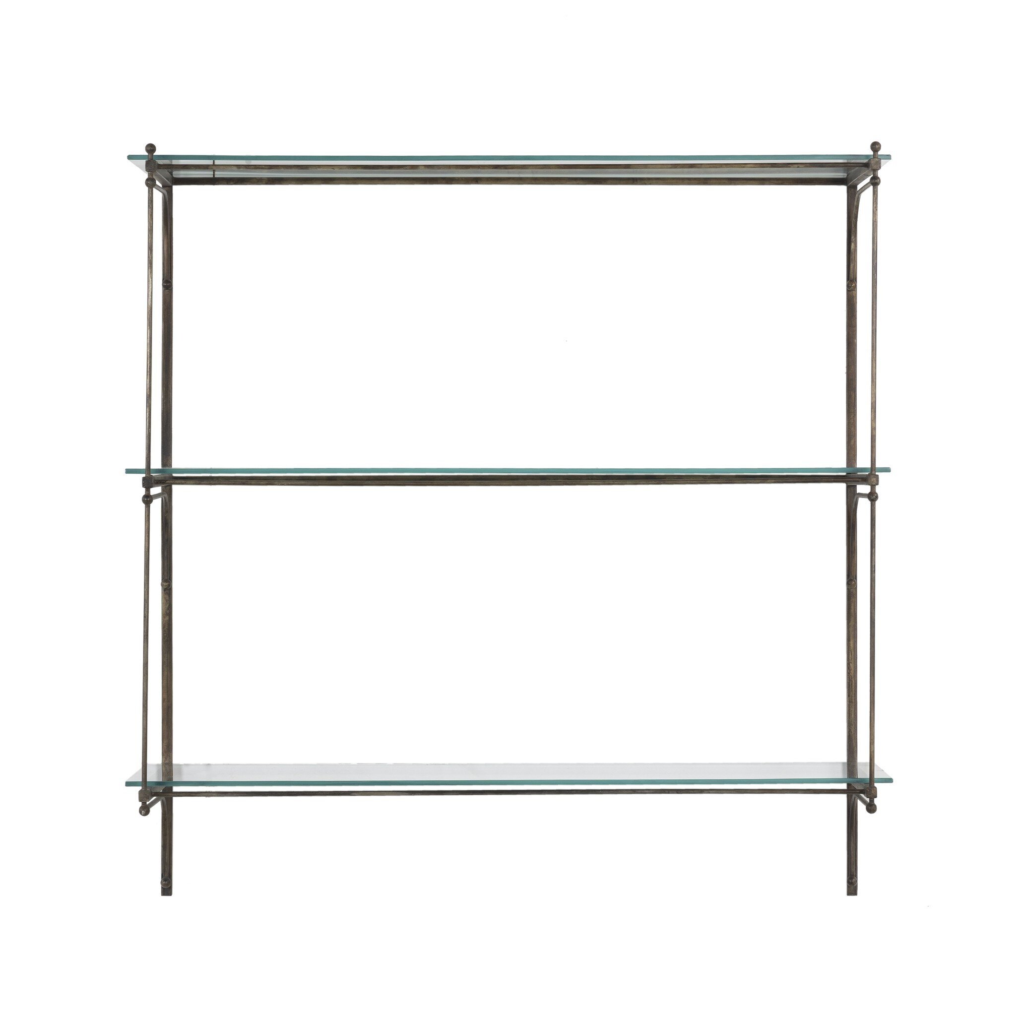 Four Hands Furniture Romilly Shelves - Brushed Iron 249427-001