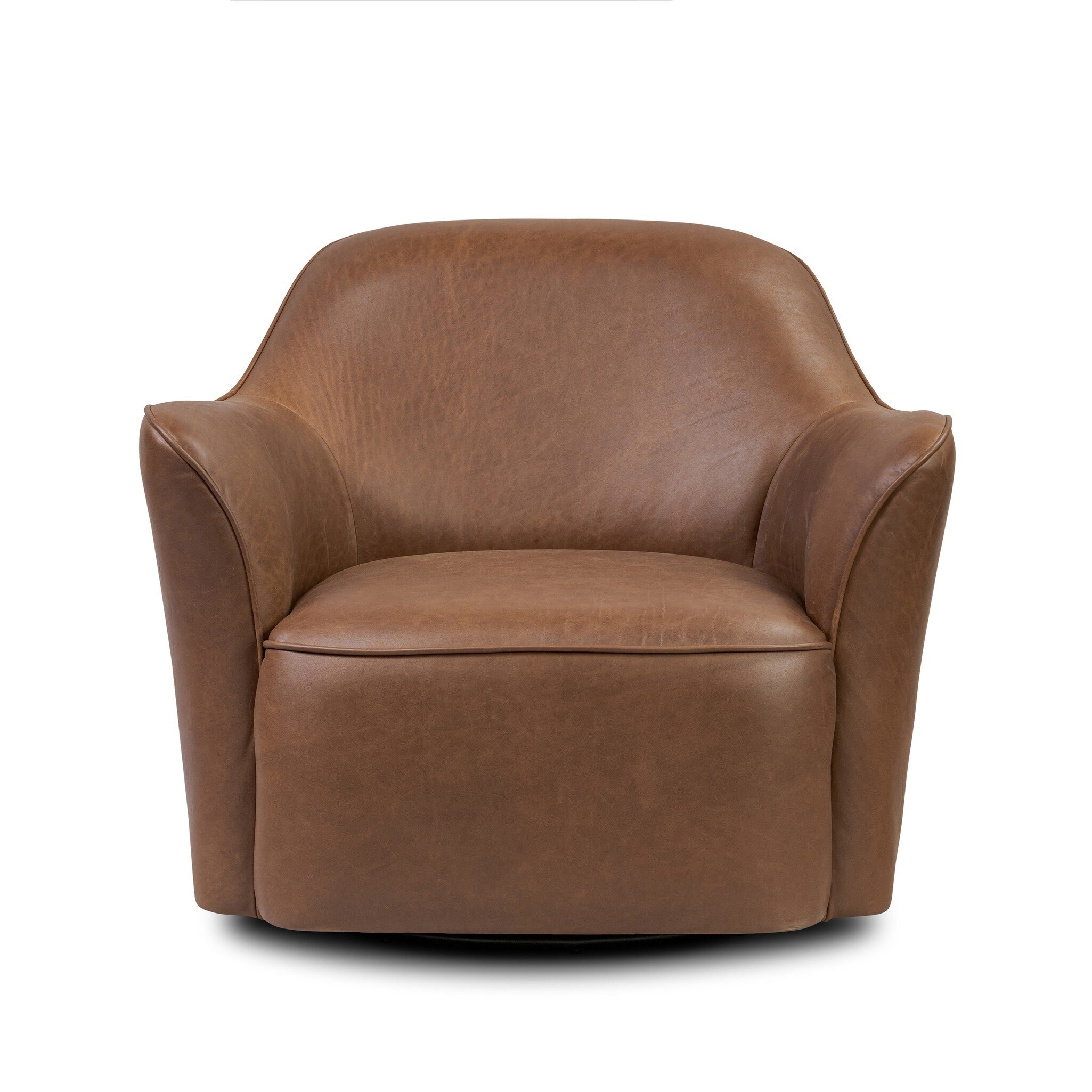 Four Hands Furniture Bethany Swivel Chair - Dulane Mahogany 250272-001