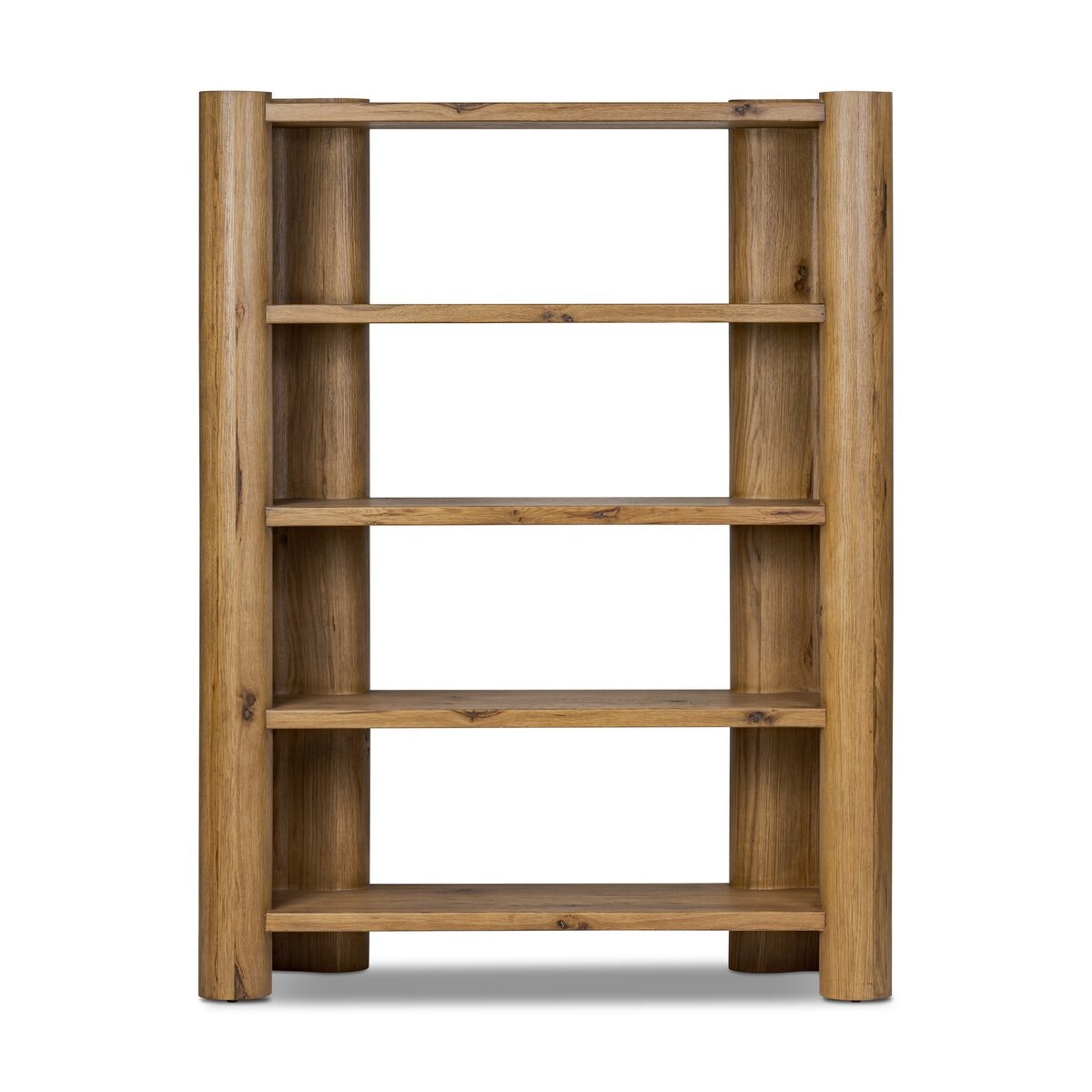 Four Hands Furniture Zealand Bookcase-Worn Oak-Worn Oak Veneer 250292-001