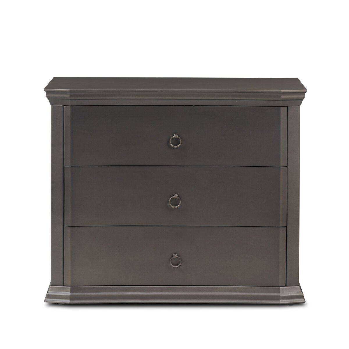 Four Hands Furniture Talese Nightstand-Smooth Bronze 250444-001