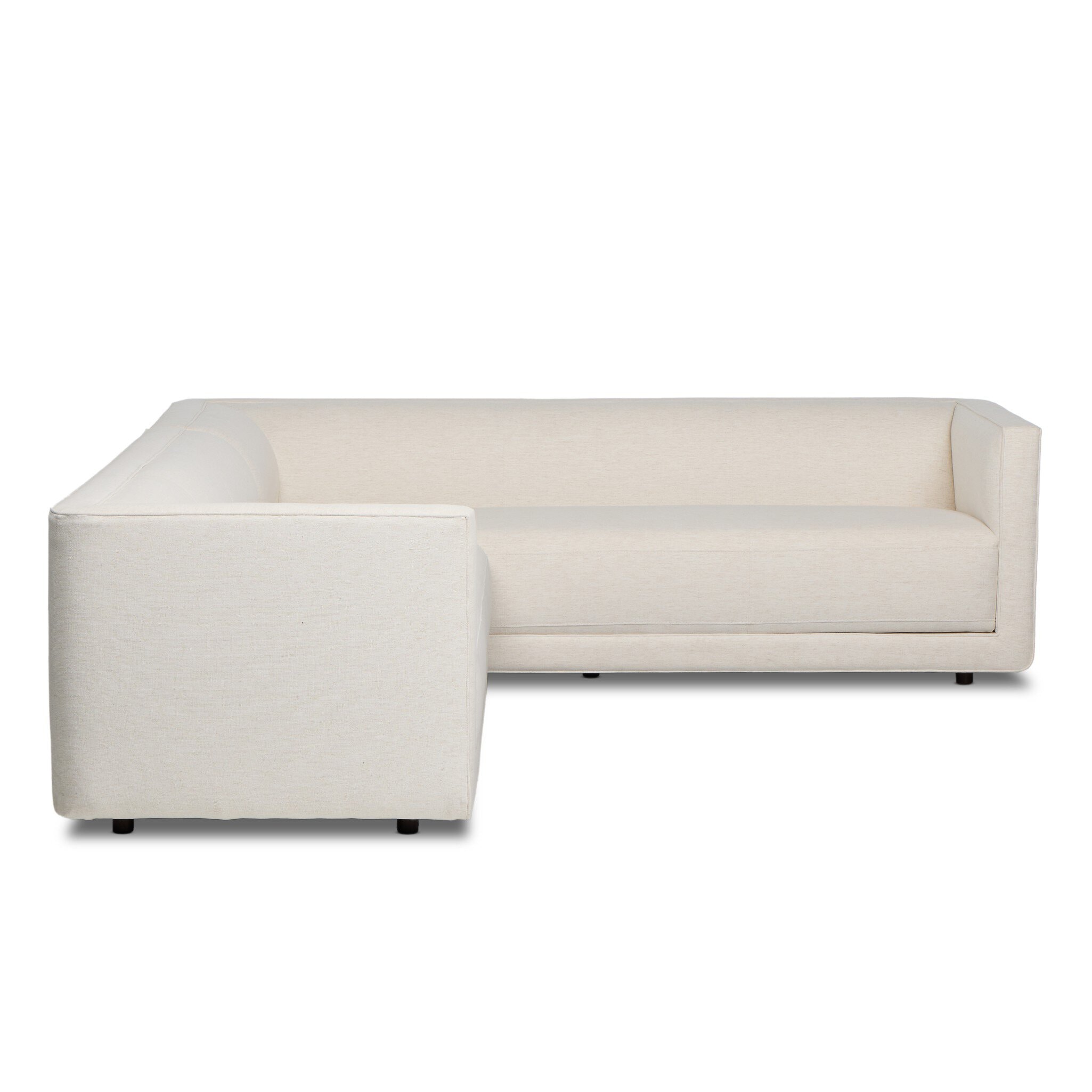 Four Hands Furniture Phillip 2-Piece Sectional - Crypton Nomad Snow 250687-001