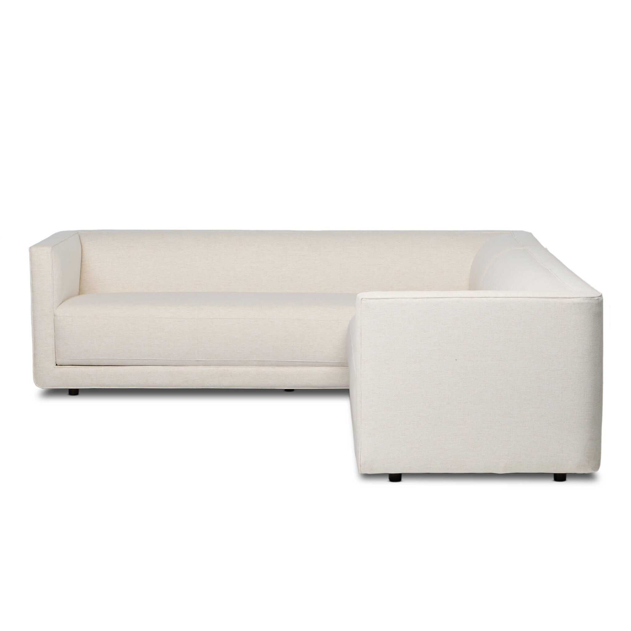 Four Hands Furniture Phillip 2-Piece Sectional - Crypton Nomad Snow 250688-001