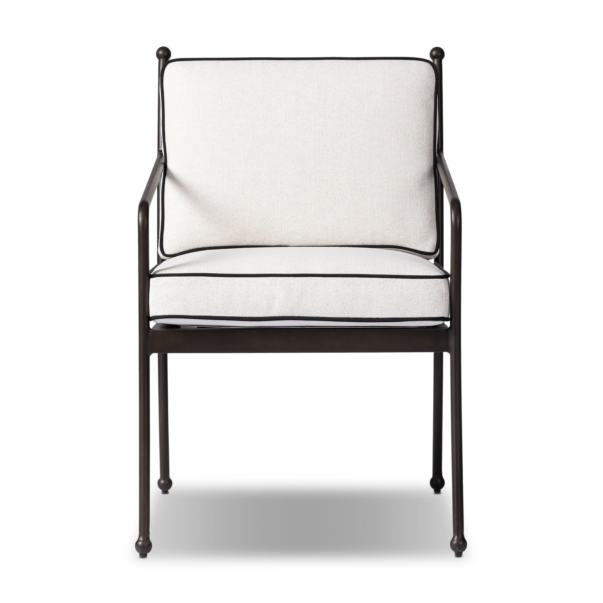 Four Hands Furniture Tally Outdoor Dining Armchair - Alessi Linen 251026-001